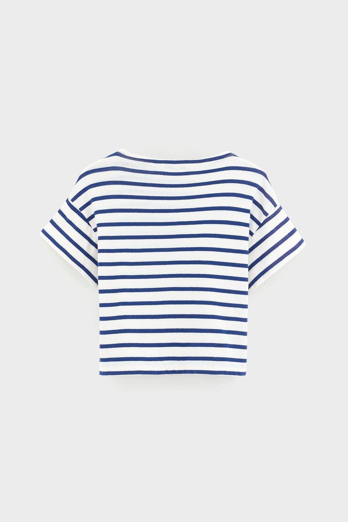 T-shirt À Manches Courtes Vassy - America / Ecru Pour Fille | Bellerose