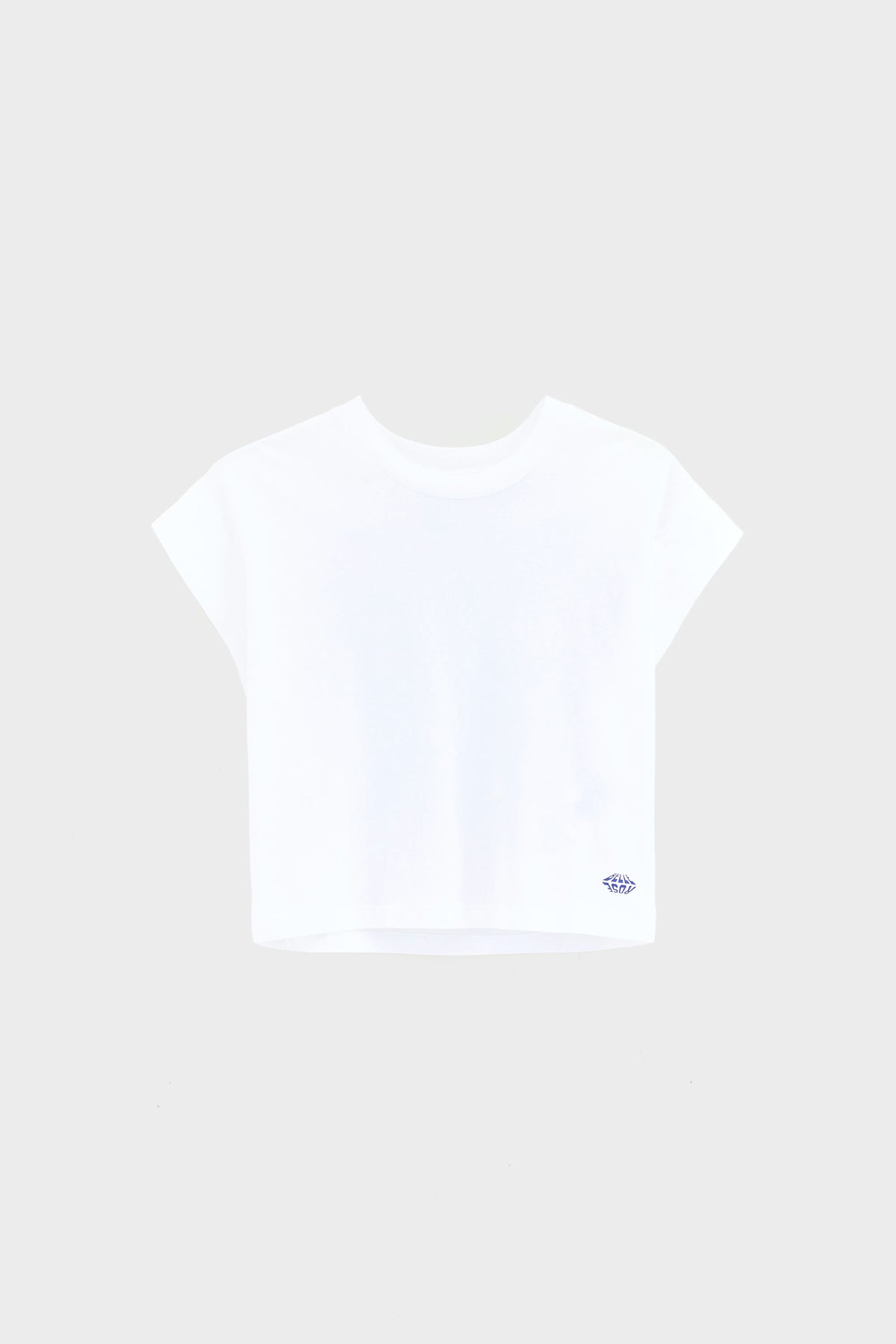 Crom Cropped Tanktop - White Voor Meisjes | Bellerose