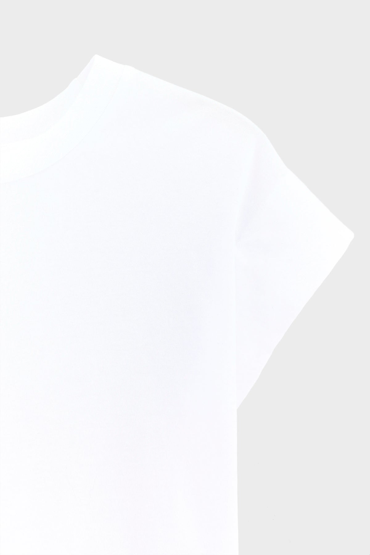Crom Cropped Tanktop - White Voor Meisjes | Bellerose