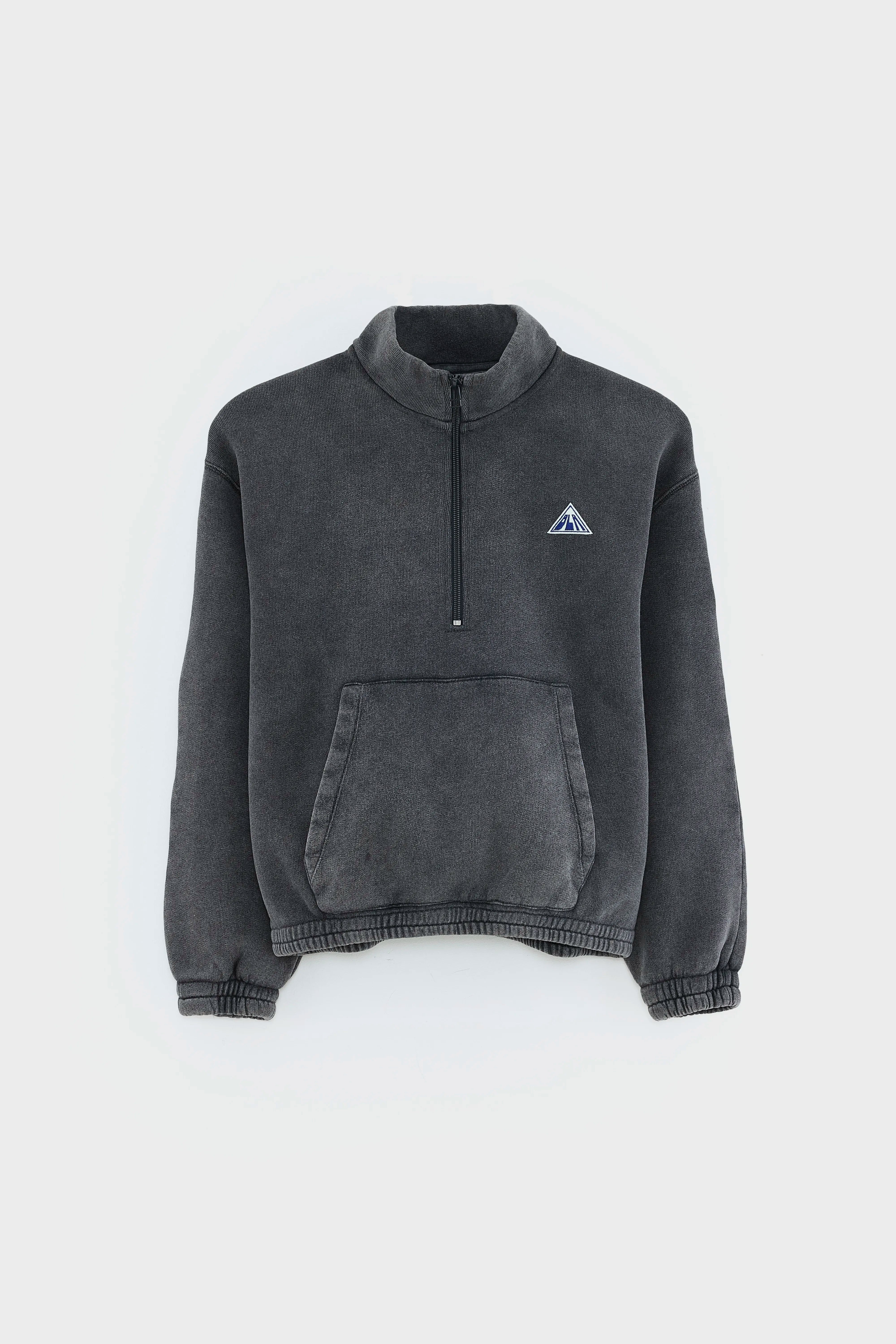 Fabril Sweatshirt Met Halve Rits - Black Voor Jongens | Bellerose