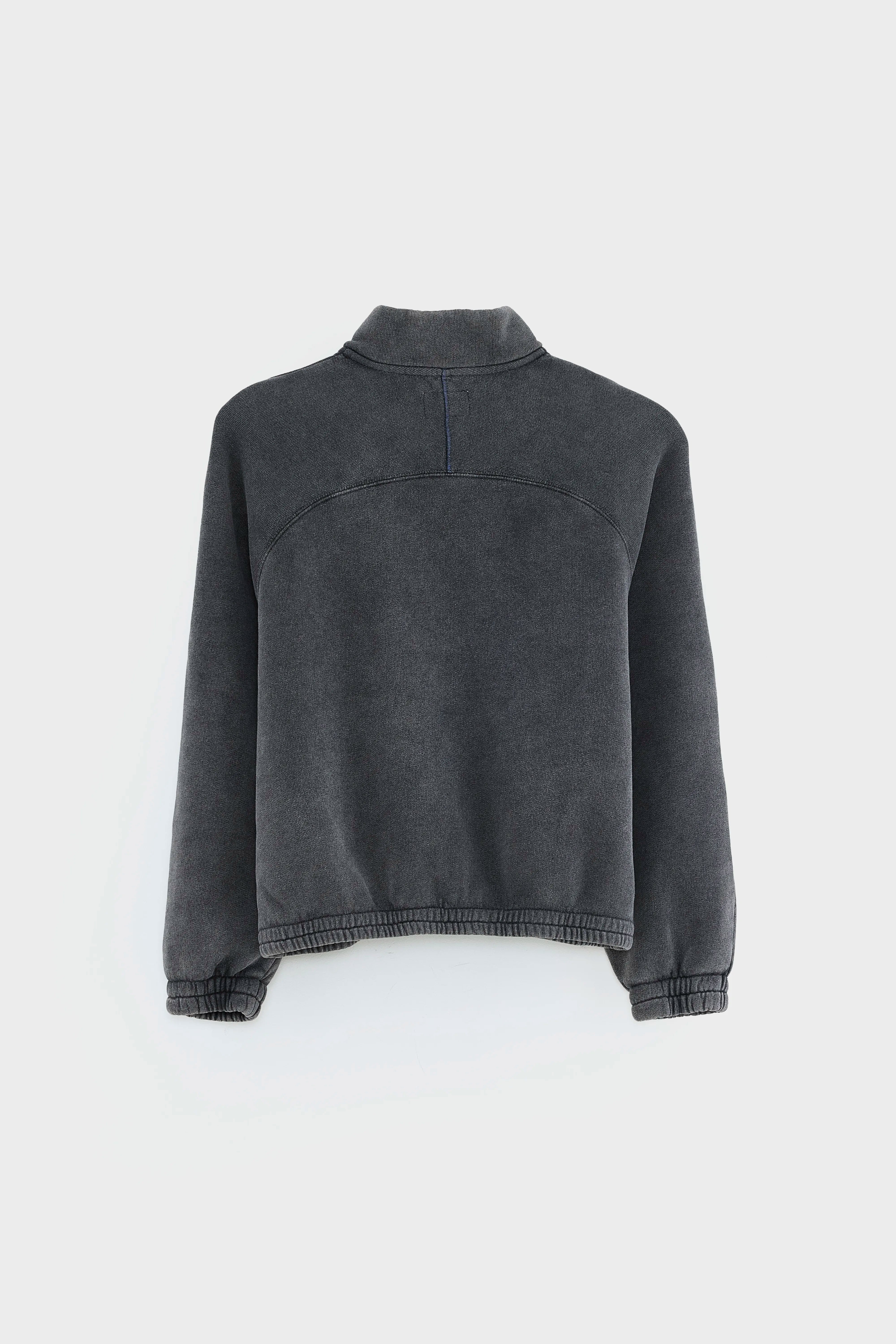 Sweatshirt à col zippé Fabril (252 / B / BLACK)