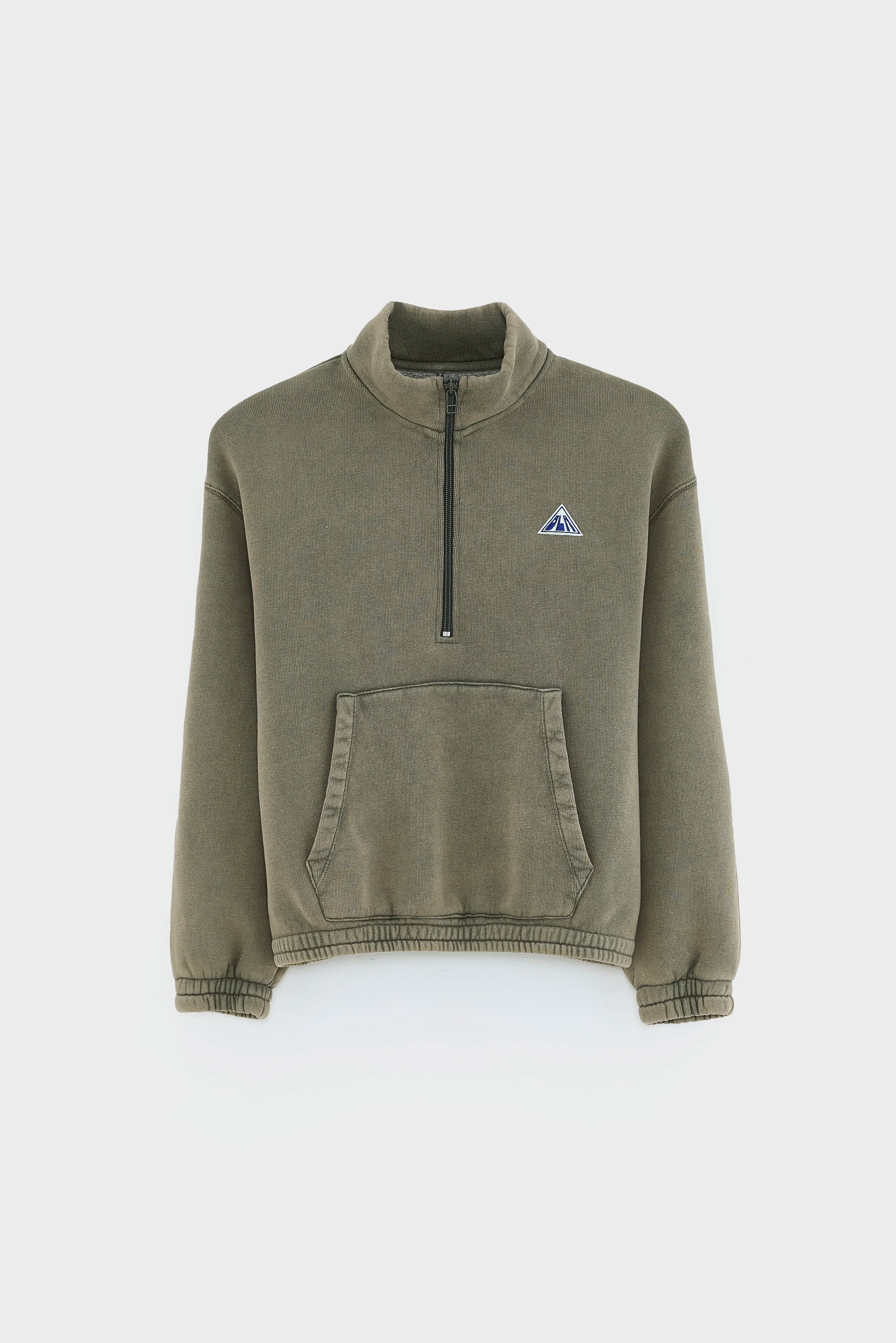 Fabril Half-zipped Sweatshirt - Moss For Boys | Bellerose