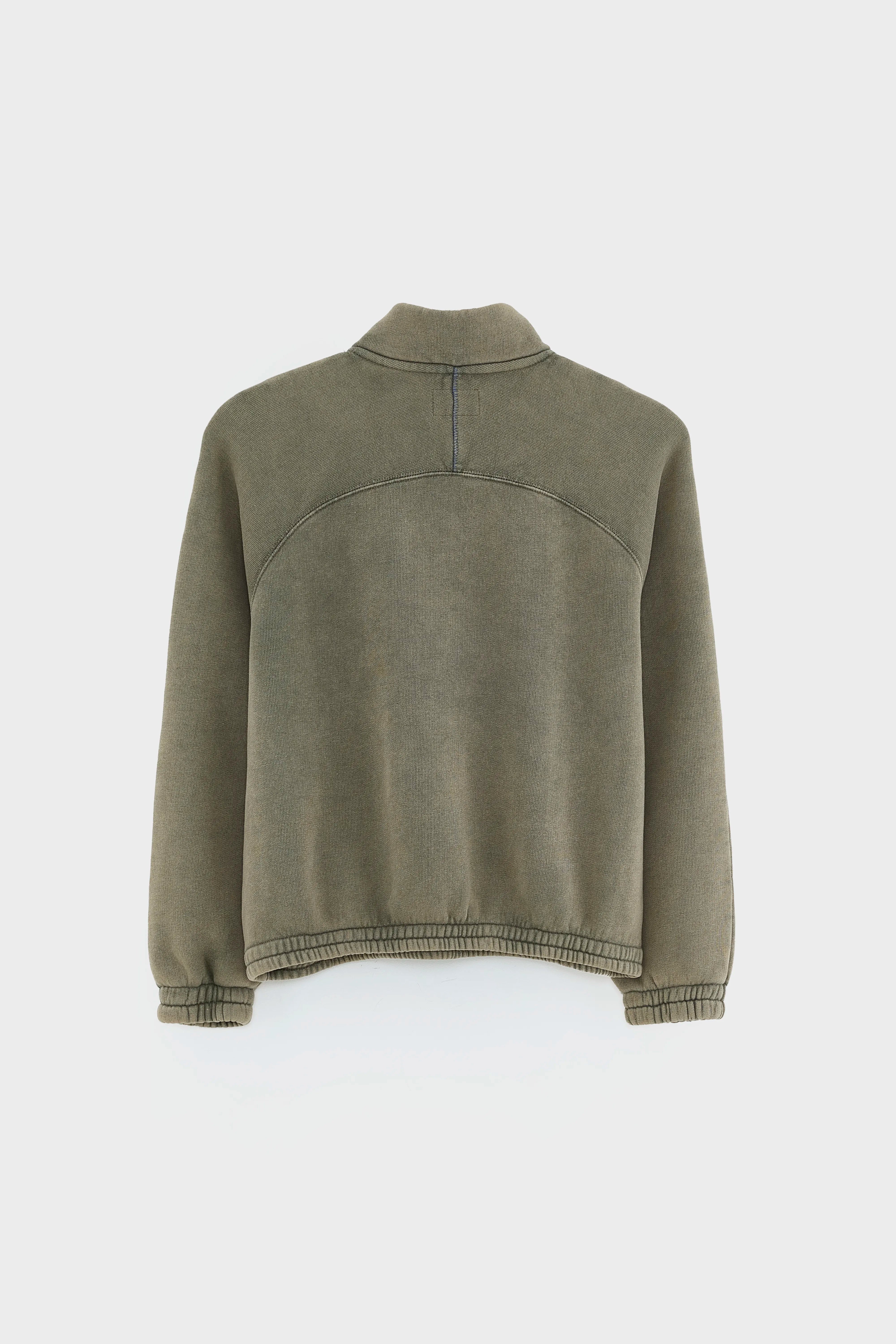 Fabril Half-zipped Sweatshirt - Moss For Boys | Bellerose