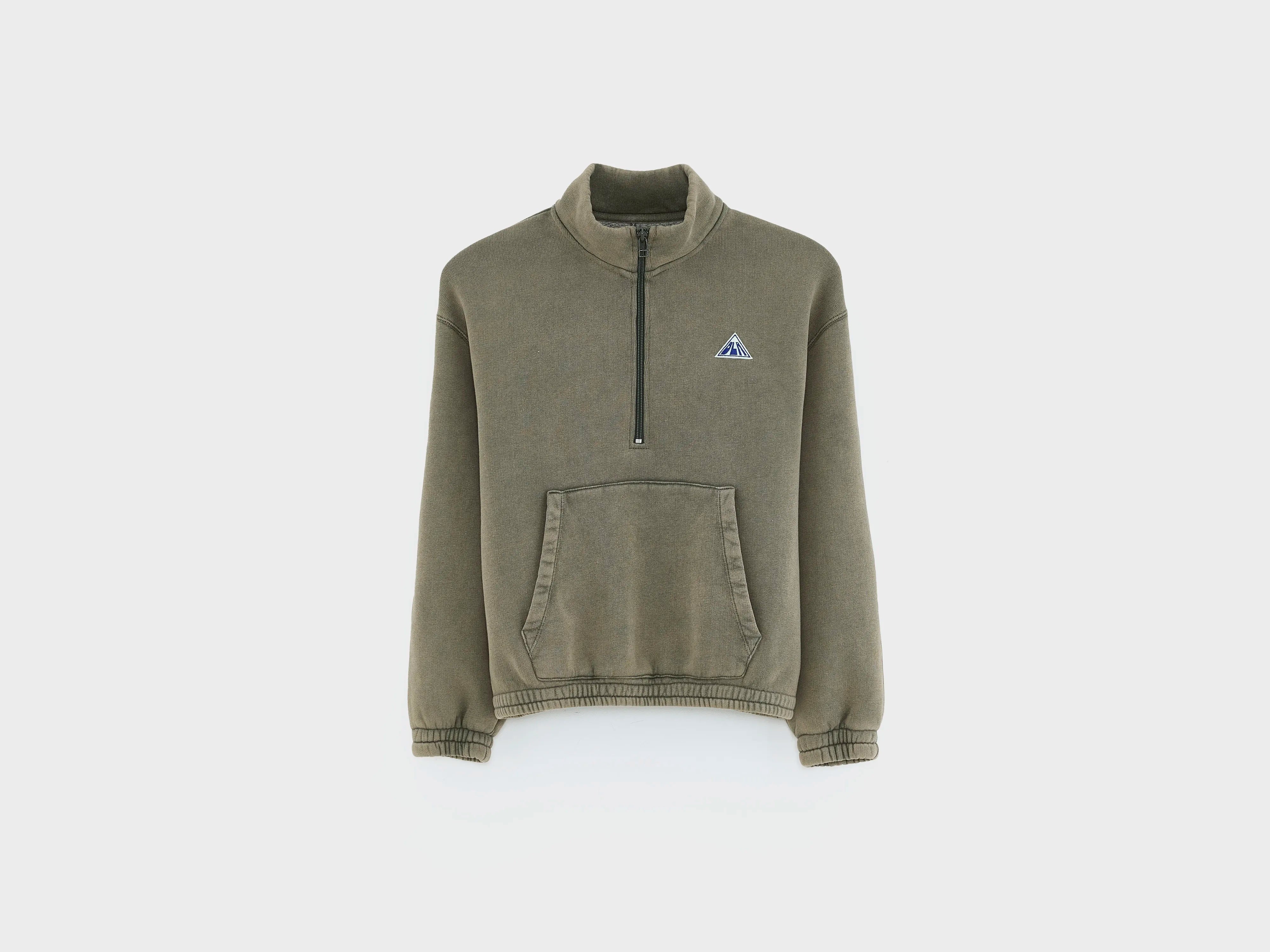 Fabril half-zipped sweatshirt (252 / B / MOSS)