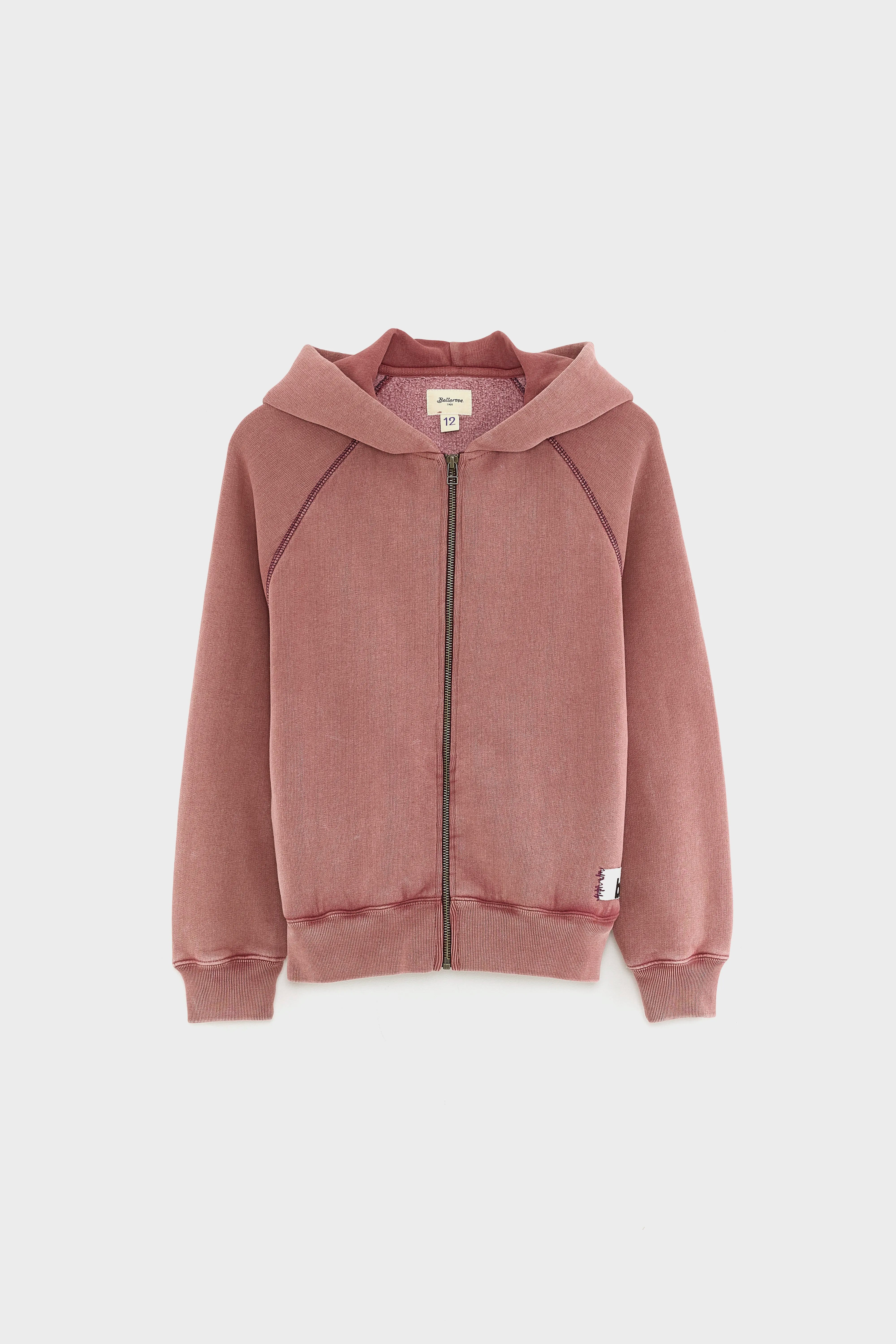 Sweatshirt À Capuche Fieko - Cerise Pour Garçon | Bellerose