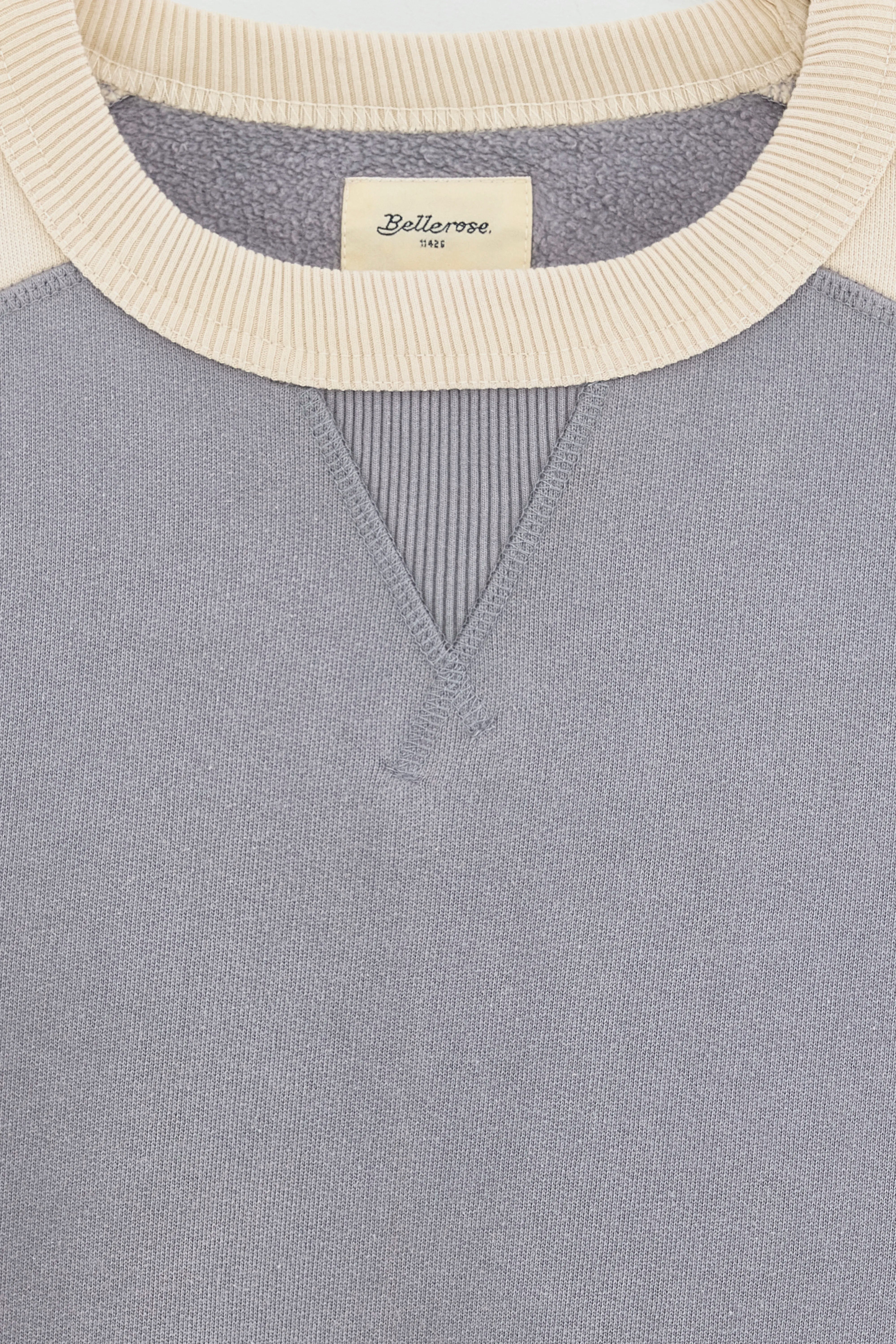 Capos Sweatshirt Met Ronde Hals - Sharkskin / Sugarcane Voor Jongens | Bellerose