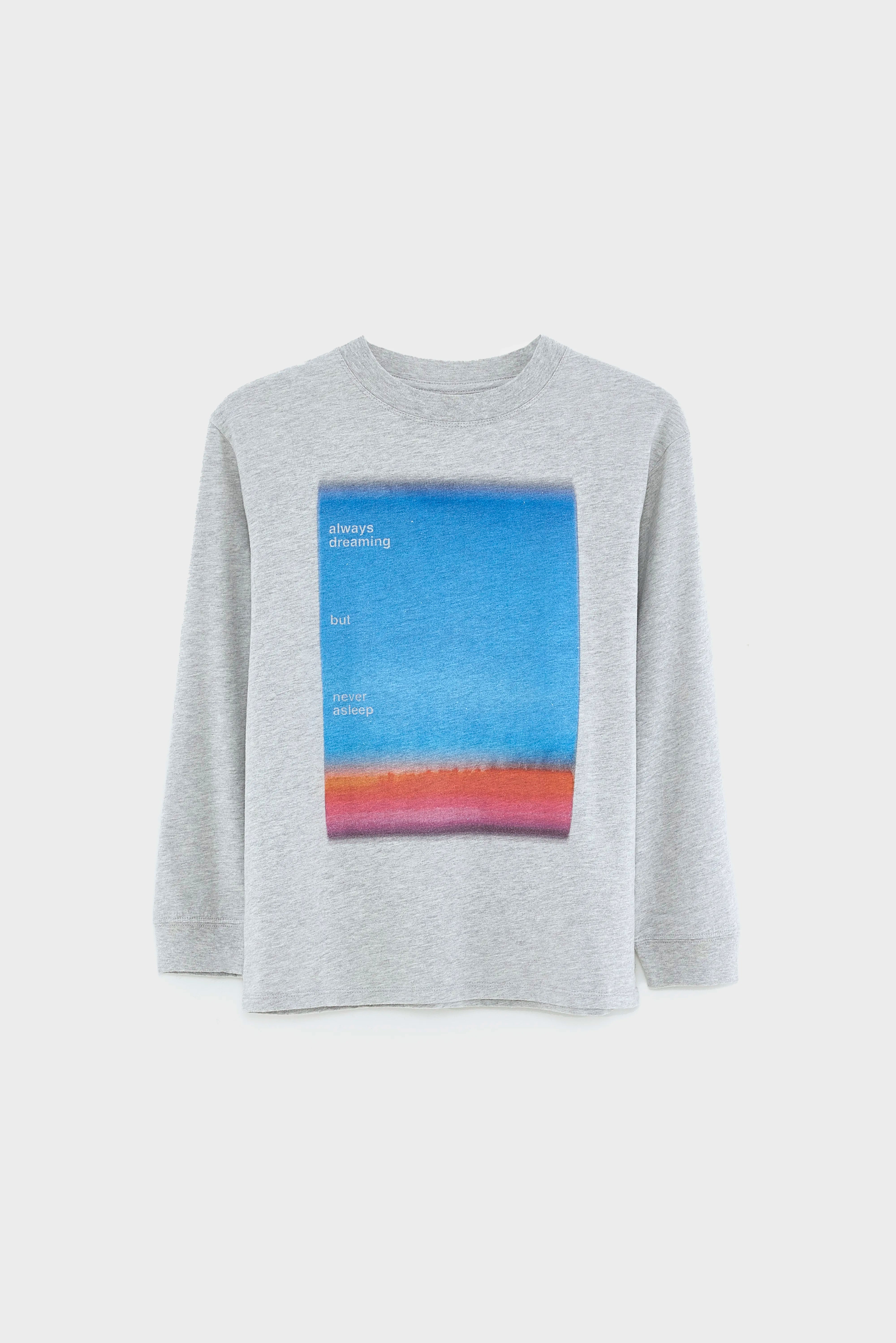 T-shirt À Manches Longues Kellos - H. grey Pour Garçon | Bellerose