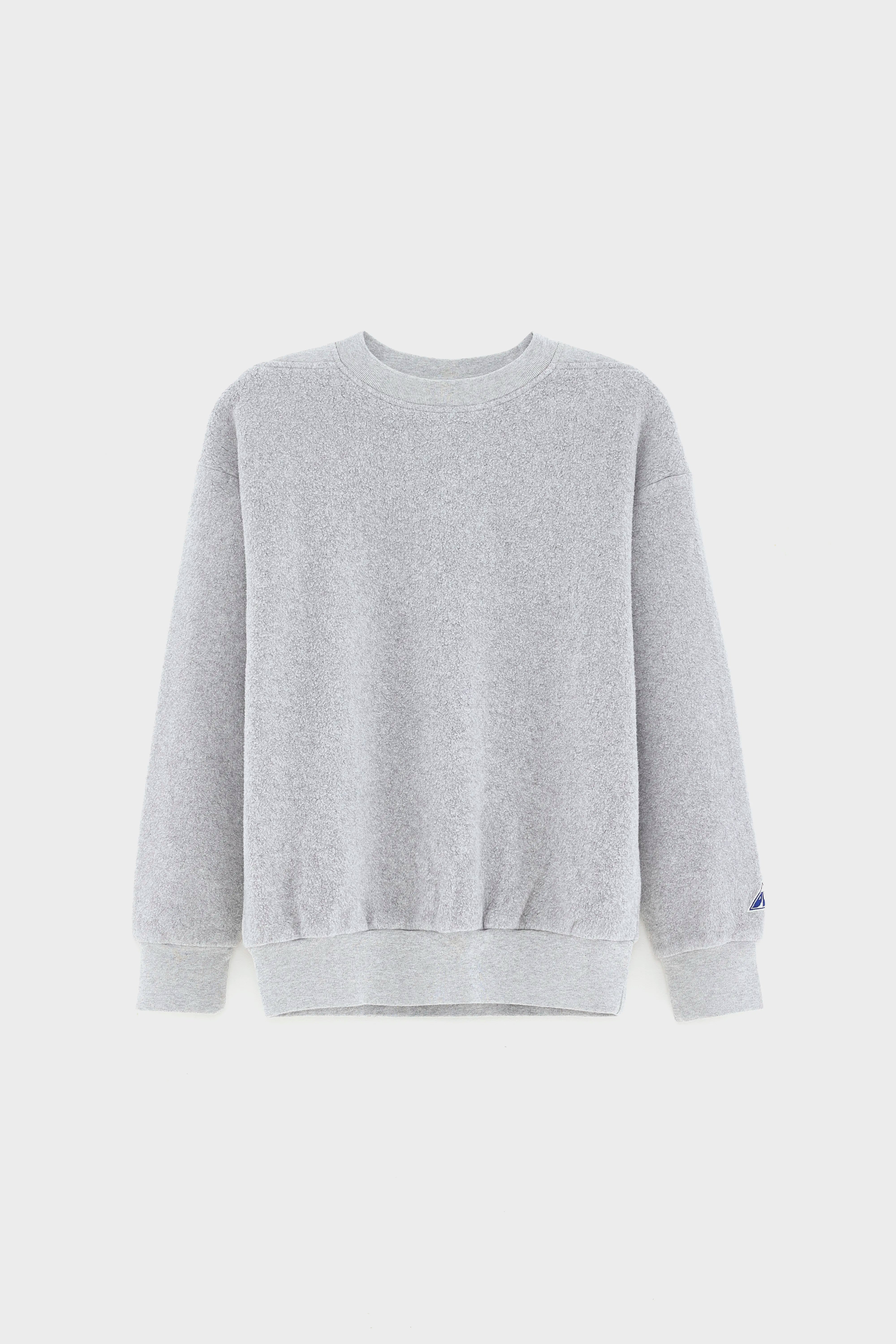 Mark Crewneck Sweatshirt - H. grey For Boys | Bellerose