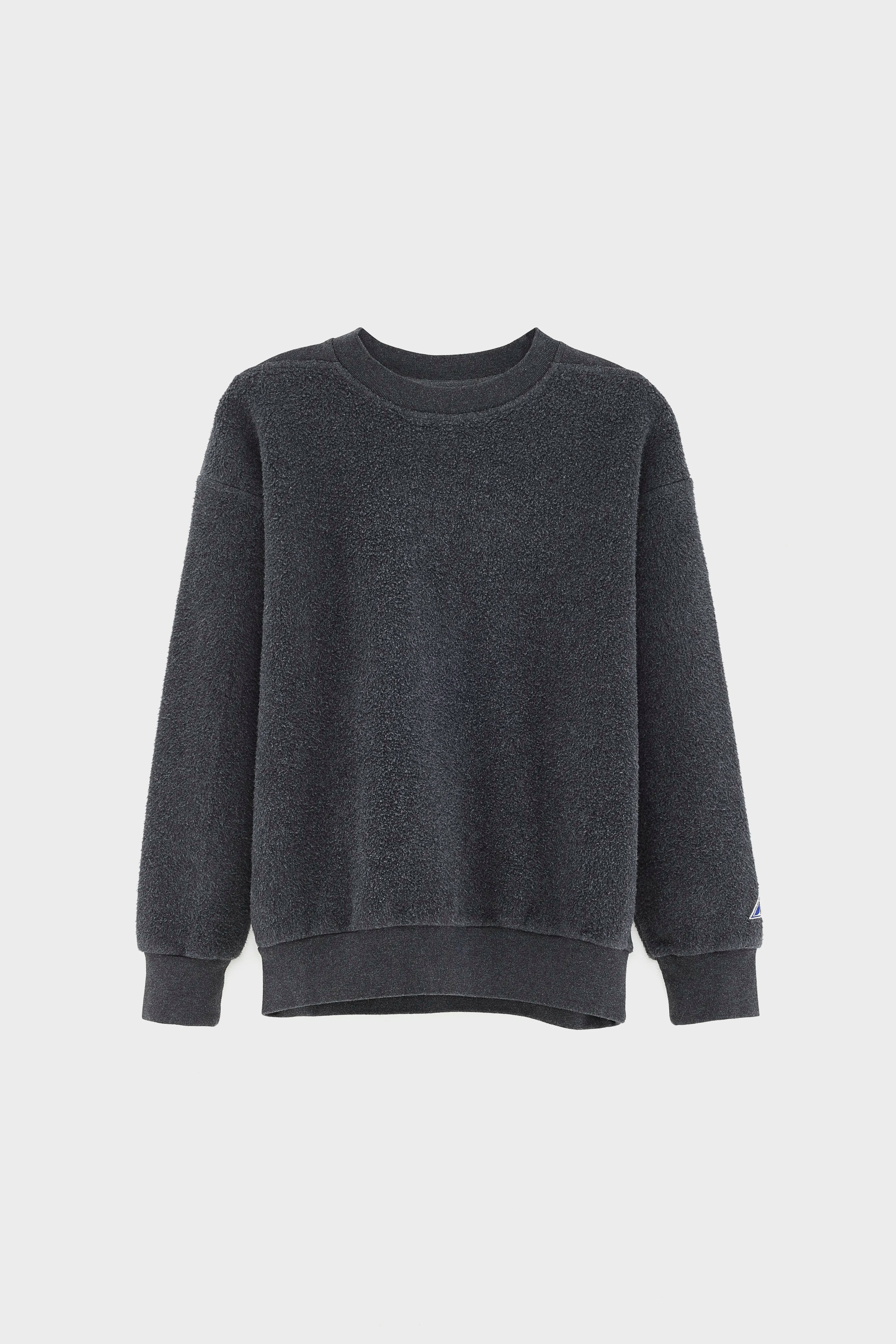 Mark Sweatshirt Met Ronde Hals - Anthracite Voor Jongens | Bellerose