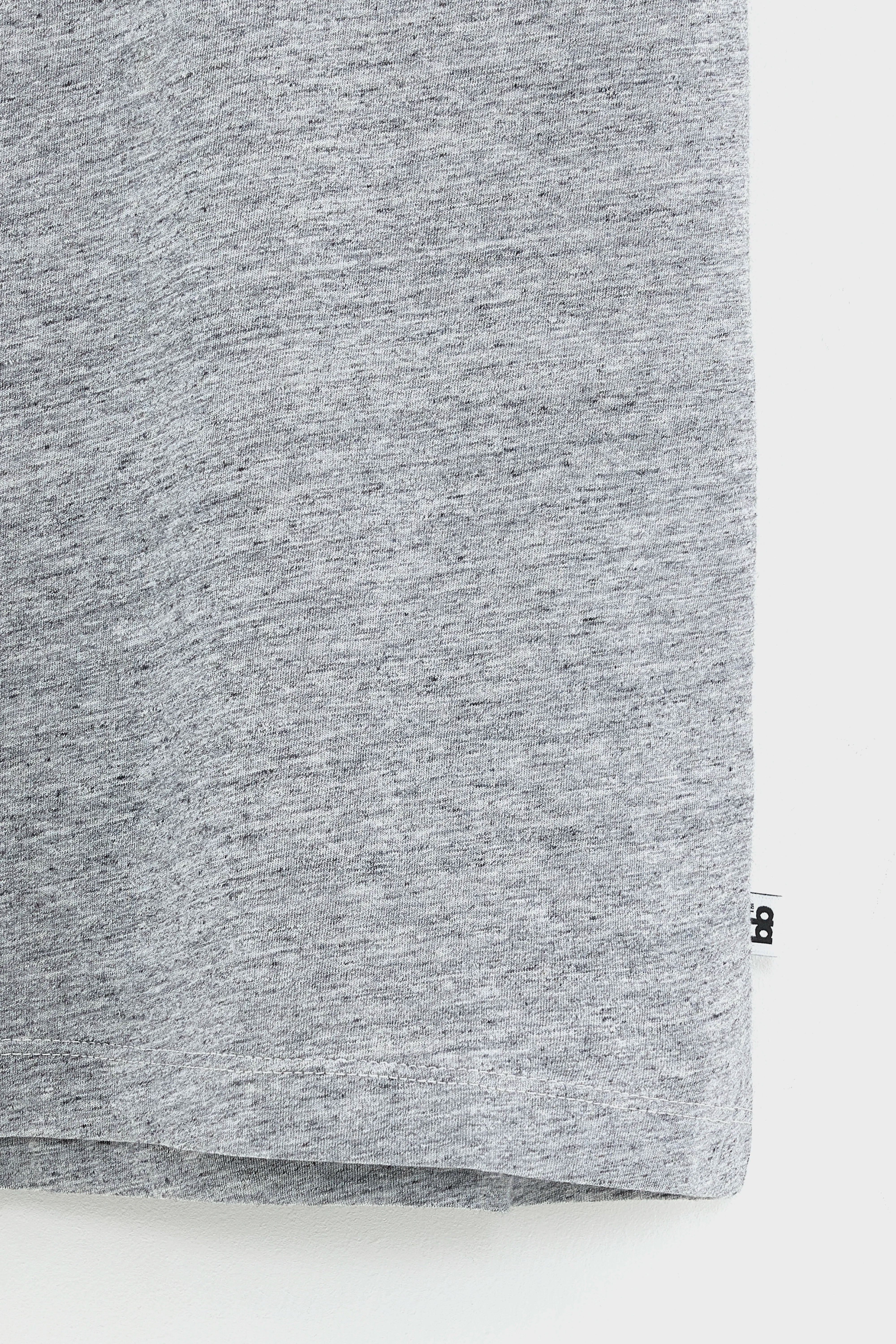 Aldo Grijs T-shirt Met Korte Mouwen - Heather grey Voor Jongens | Bellerose