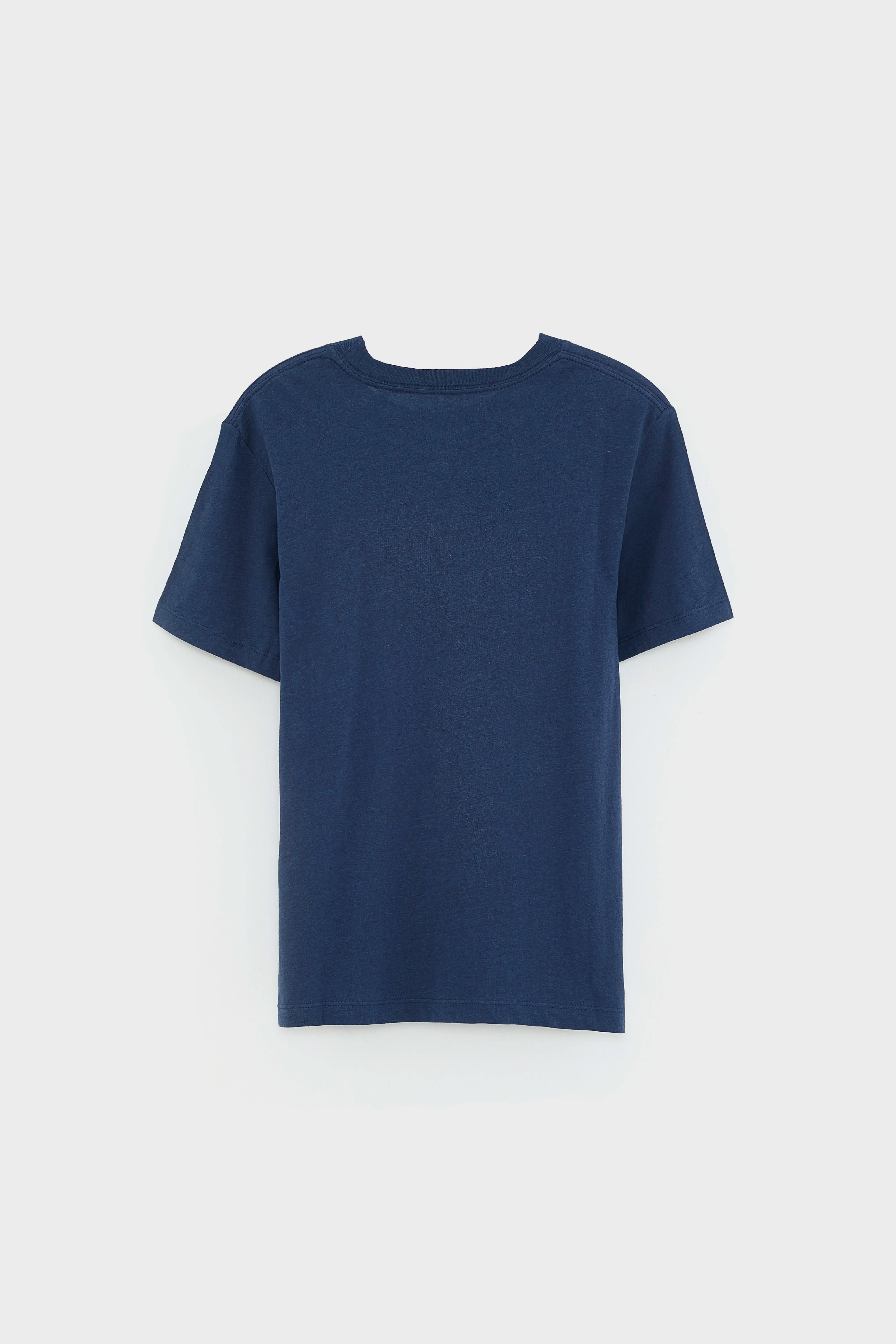 Aldo Donkerblauw T-shirt Met Korte Mouwen - Blue nights Voor Jongens | Bellerose