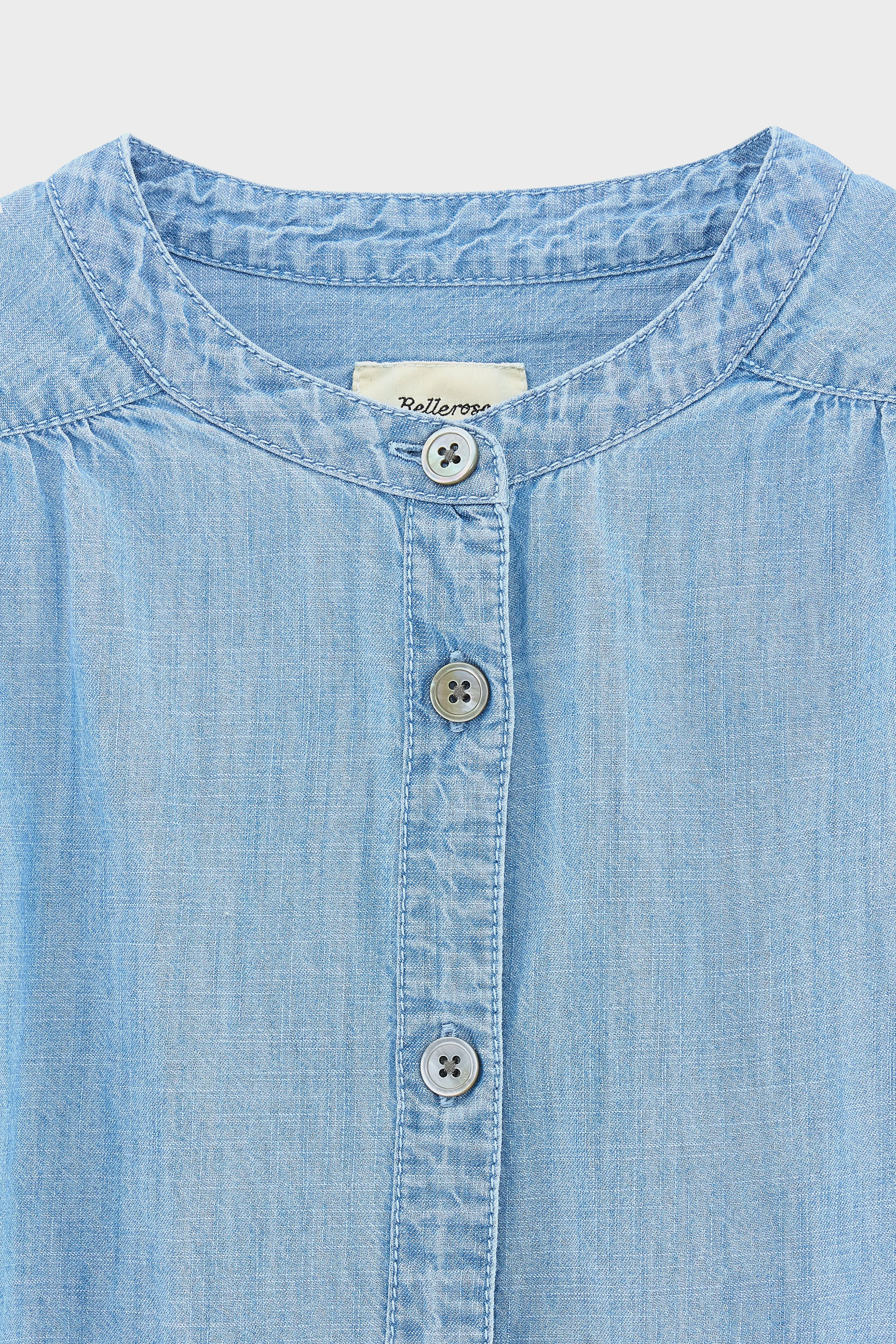 Hopsa Denim Blouse - Blue For Girls | Bellerose