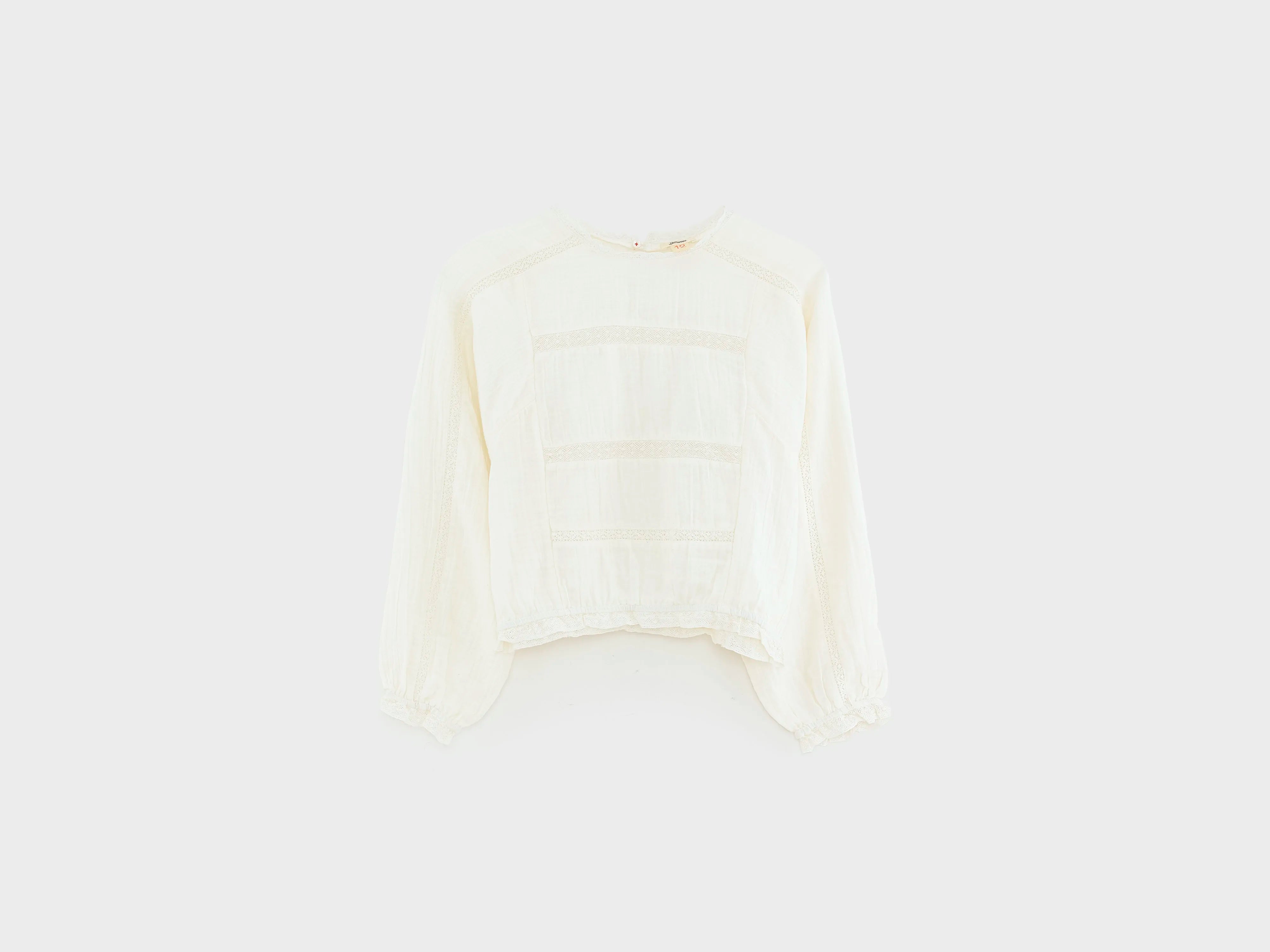 Hiacint cropped blouse (252 / G / ECRU)