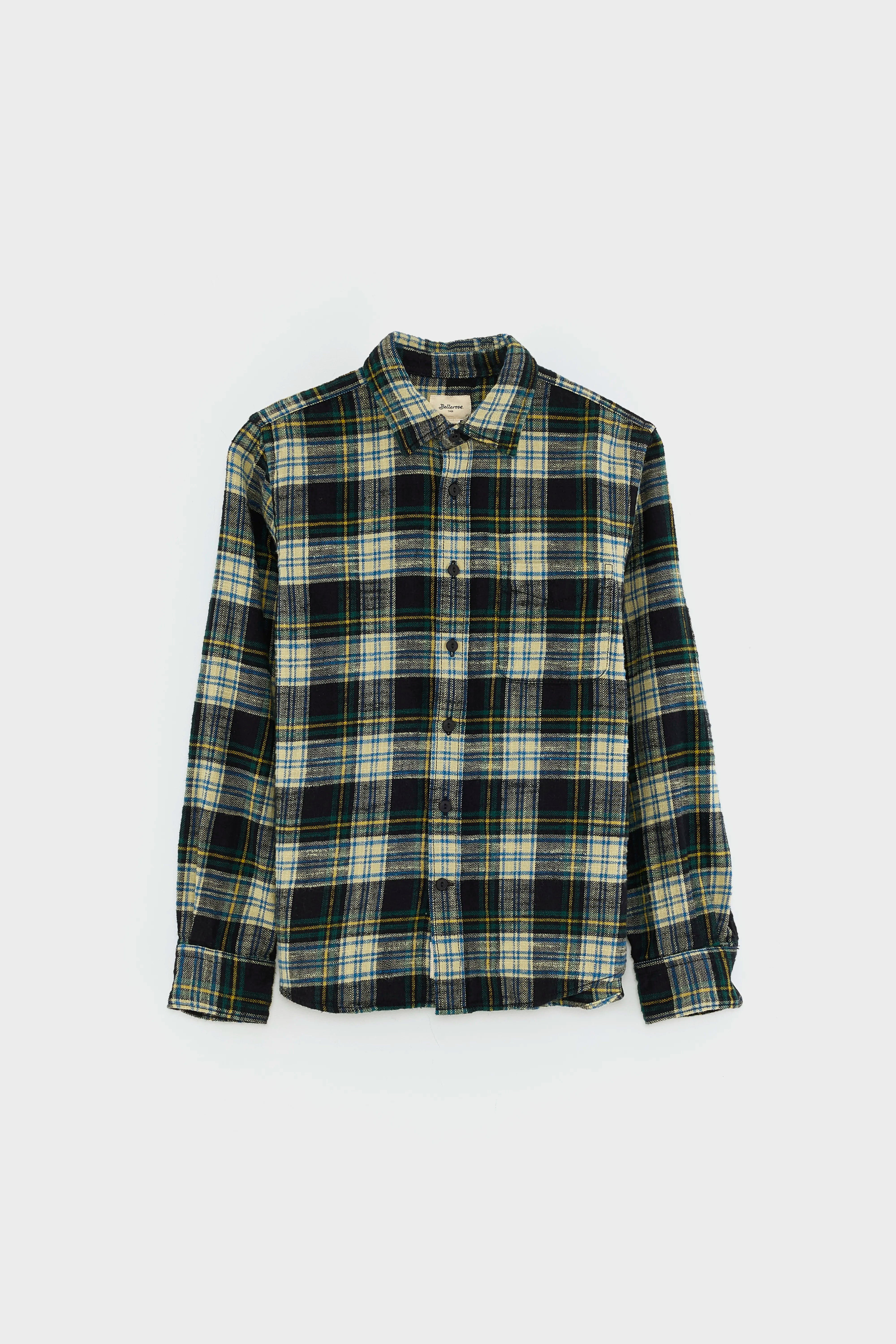 Chemise À Carreaux Ganix - Bottle / Sable / Worker Pour Garçon | Bellerose