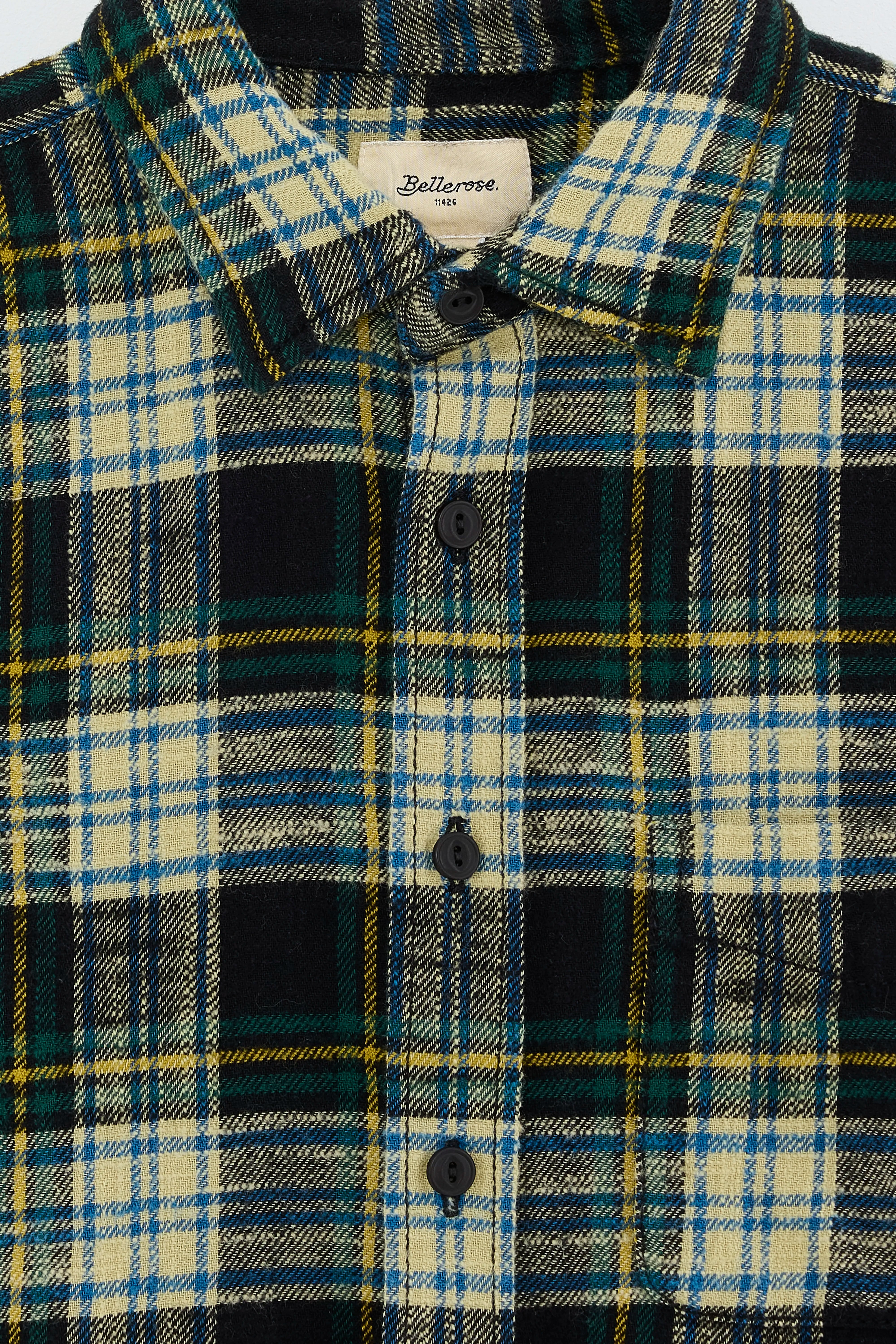 Chemise À Carreaux Ganix - Bottle / Sable / Worker Pour Garçon | Bellerose
