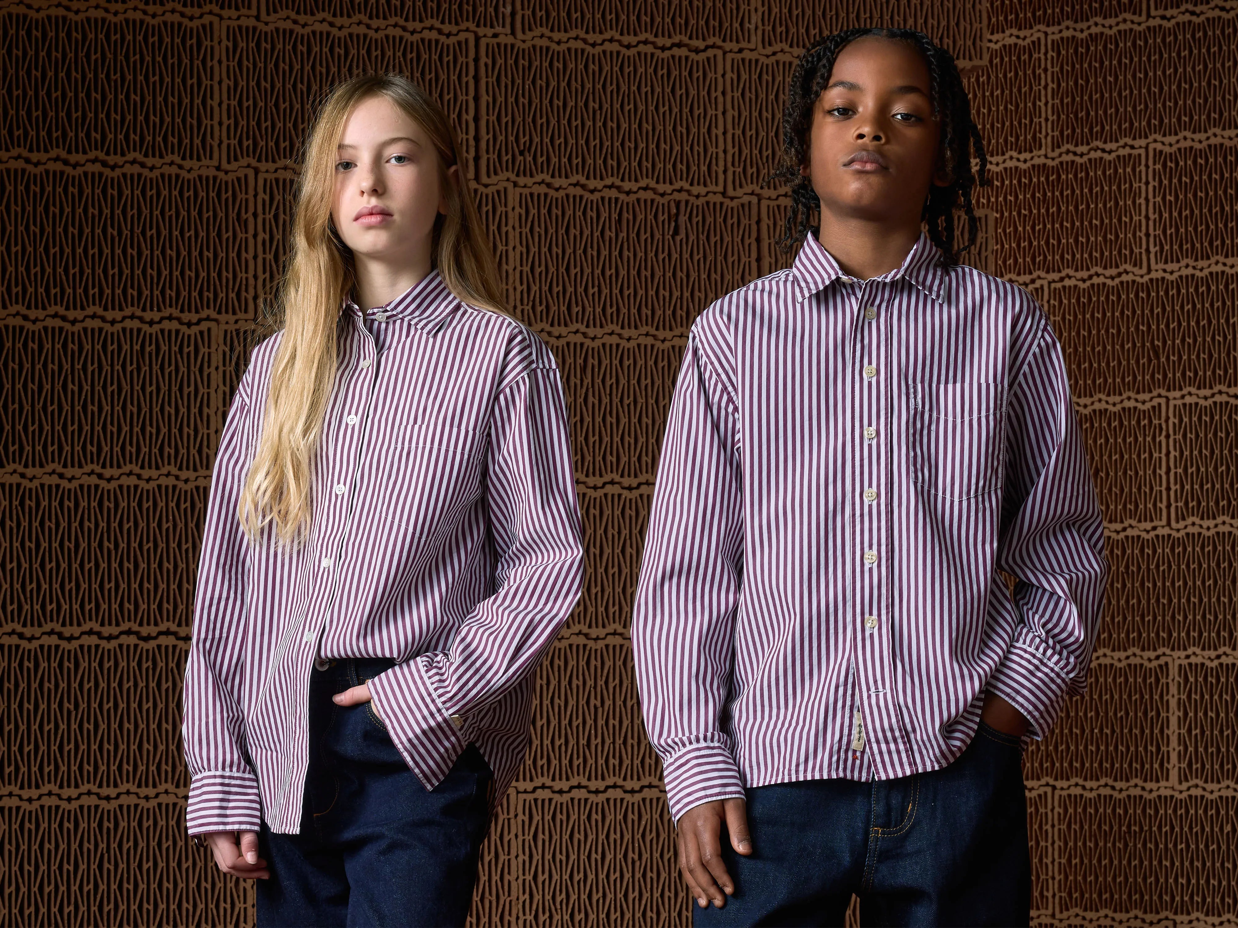 Gulian striped shirt (252 / B / STRIPE A)
