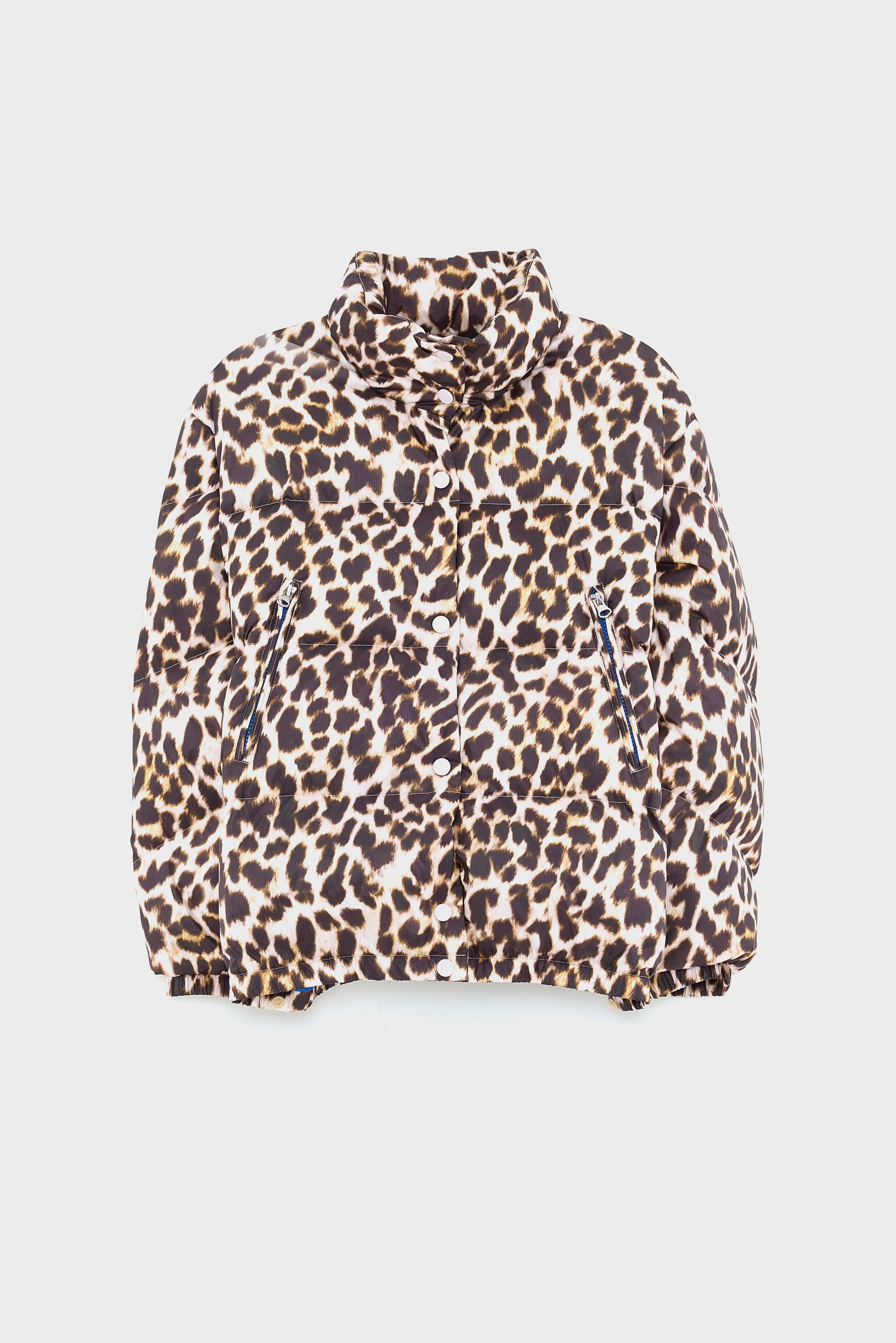 Hoover Puffer Jacket - Beige / Dark roast For Girls | Bellerose