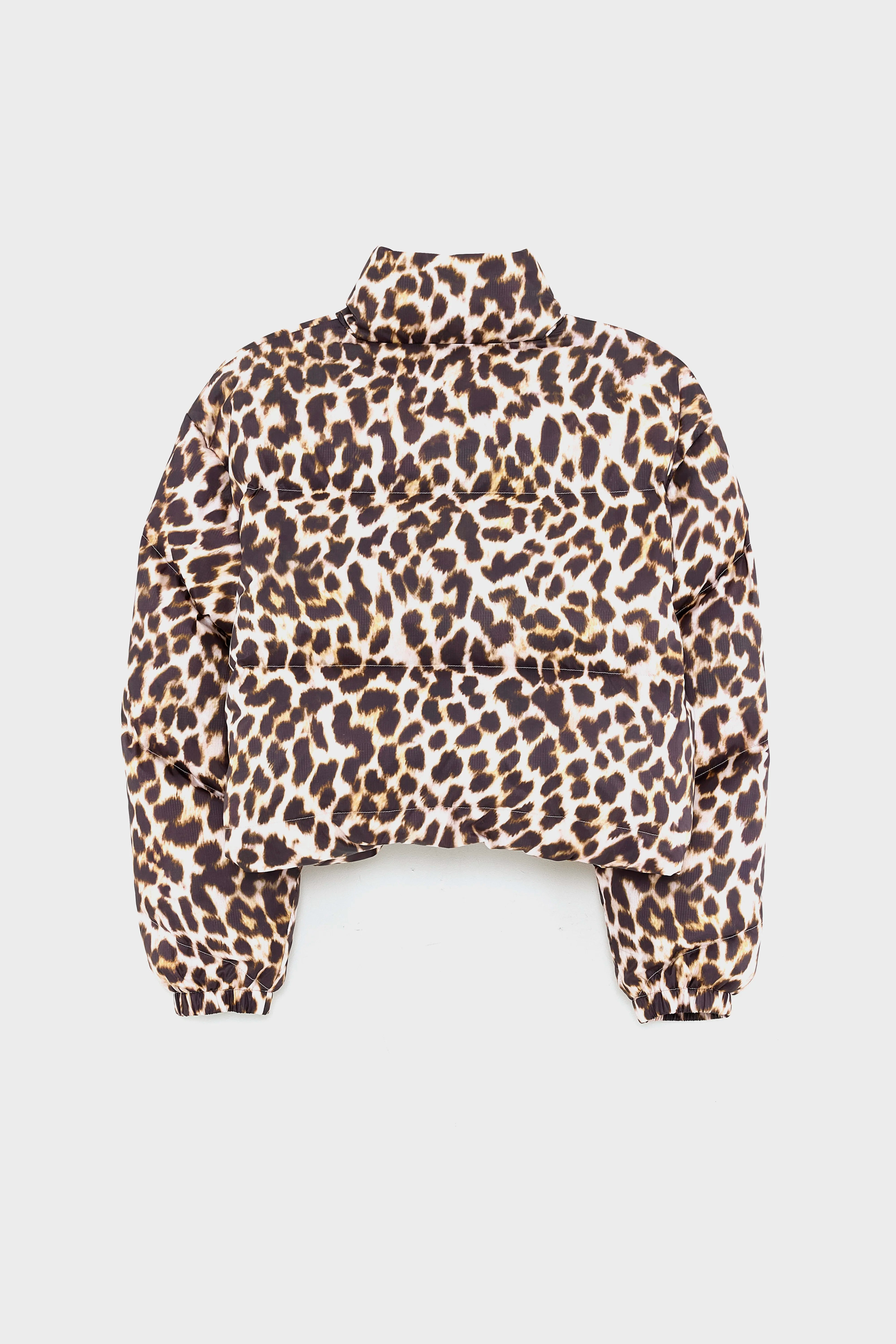 Hoover Puffer Jacket - Beige / Dark roast For Girls | Bellerose