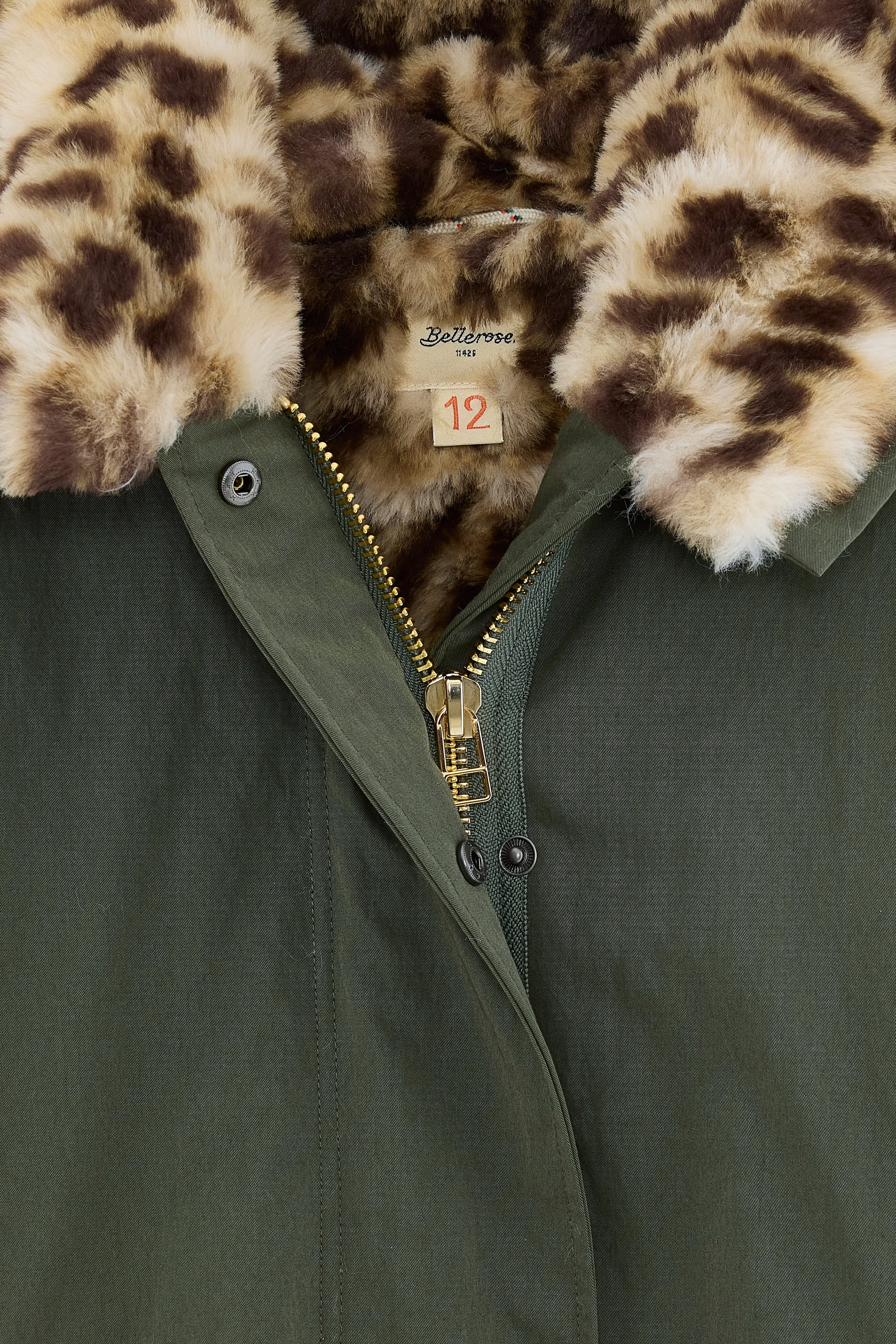 Parka À Capuche Harbor - Sage Pour Fille | Bellerose