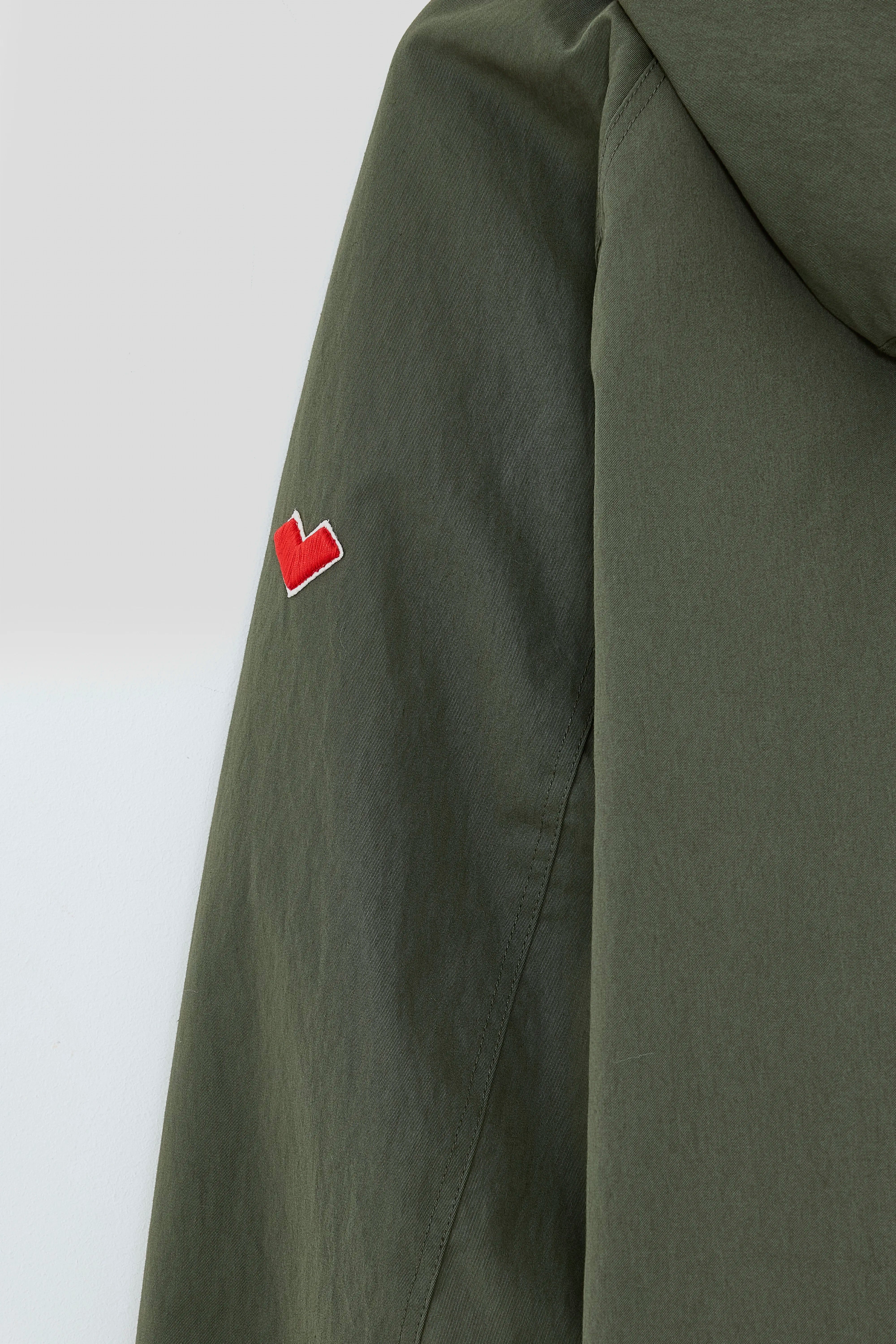 Parka À Capuche Harbor - Sage Pour Fille | Bellerose