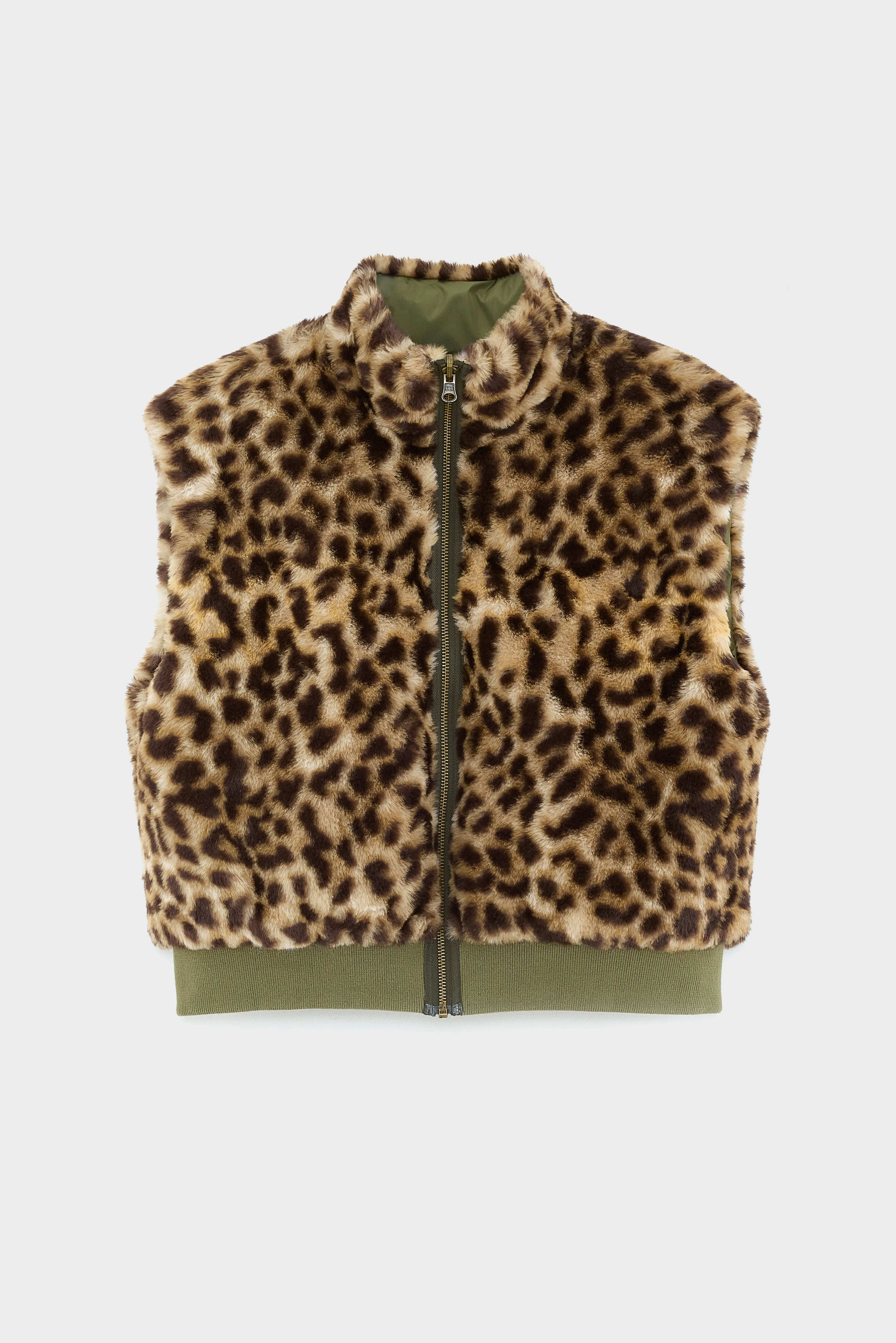 Veste Sans Manches Herone - Army Pour Fille | Bellerose