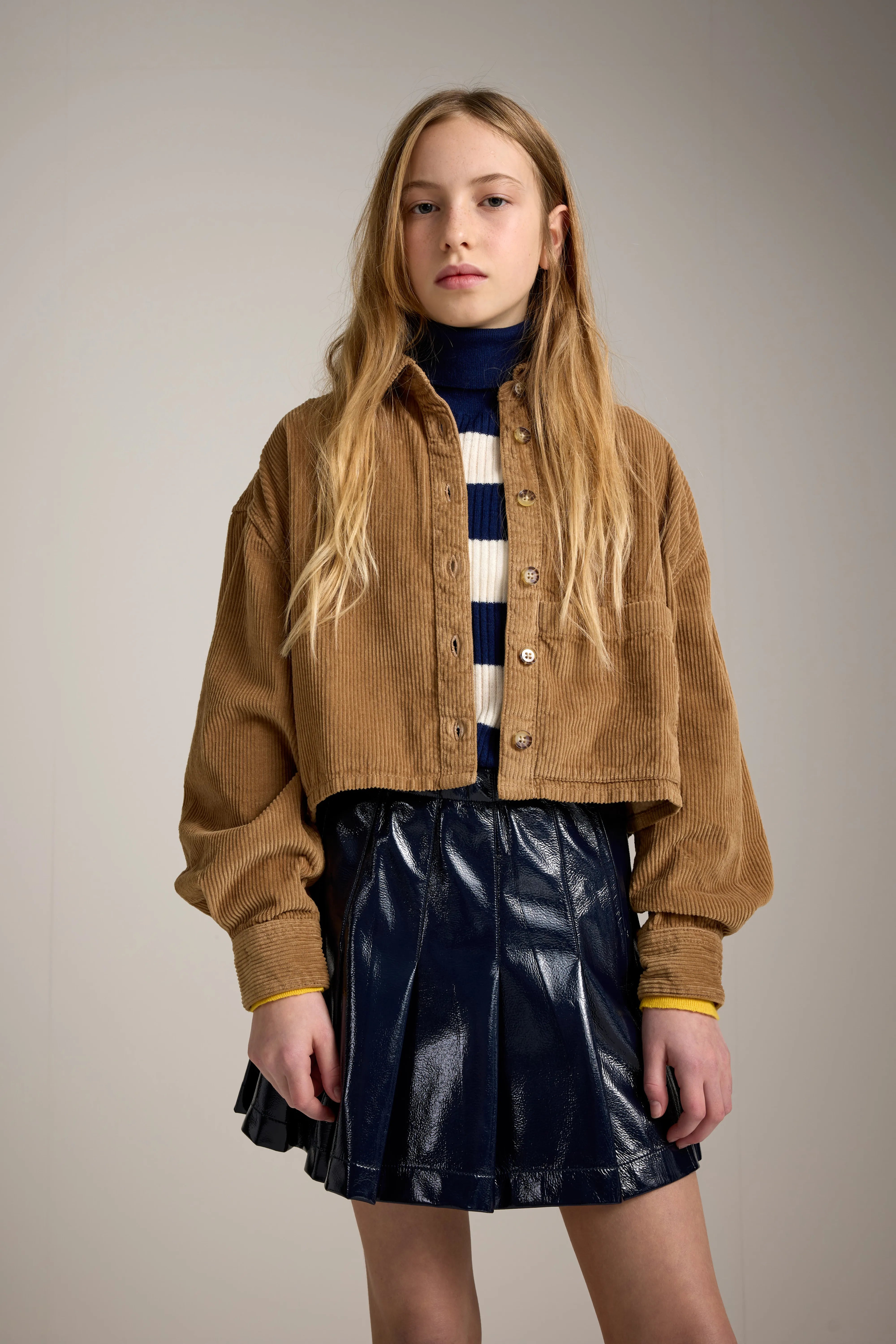Chemise Boxy Wiggle - Toffee Pour Fille | Bellerose