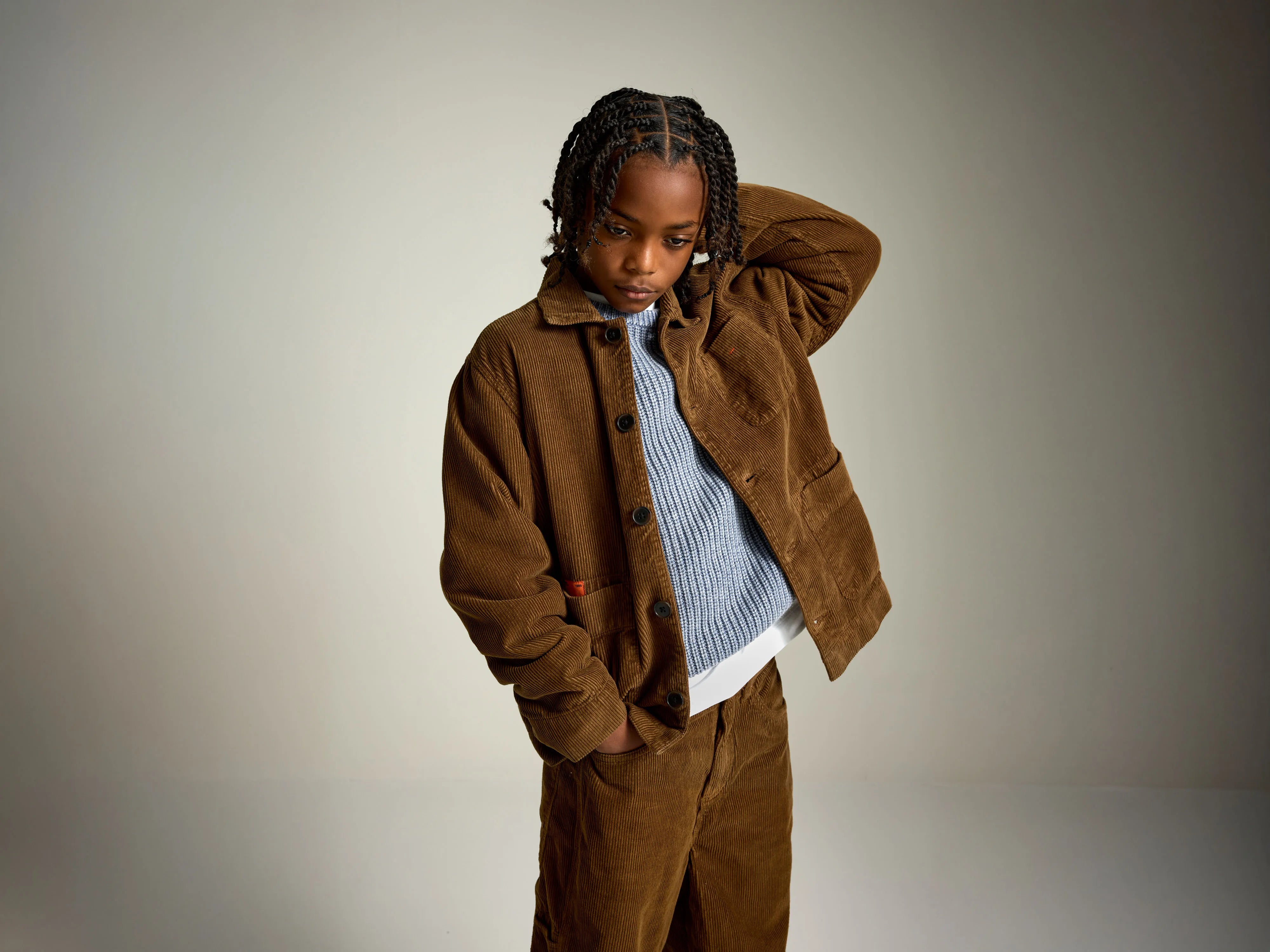 Wayatt relaxed overshirt (252 / B / RACOON)