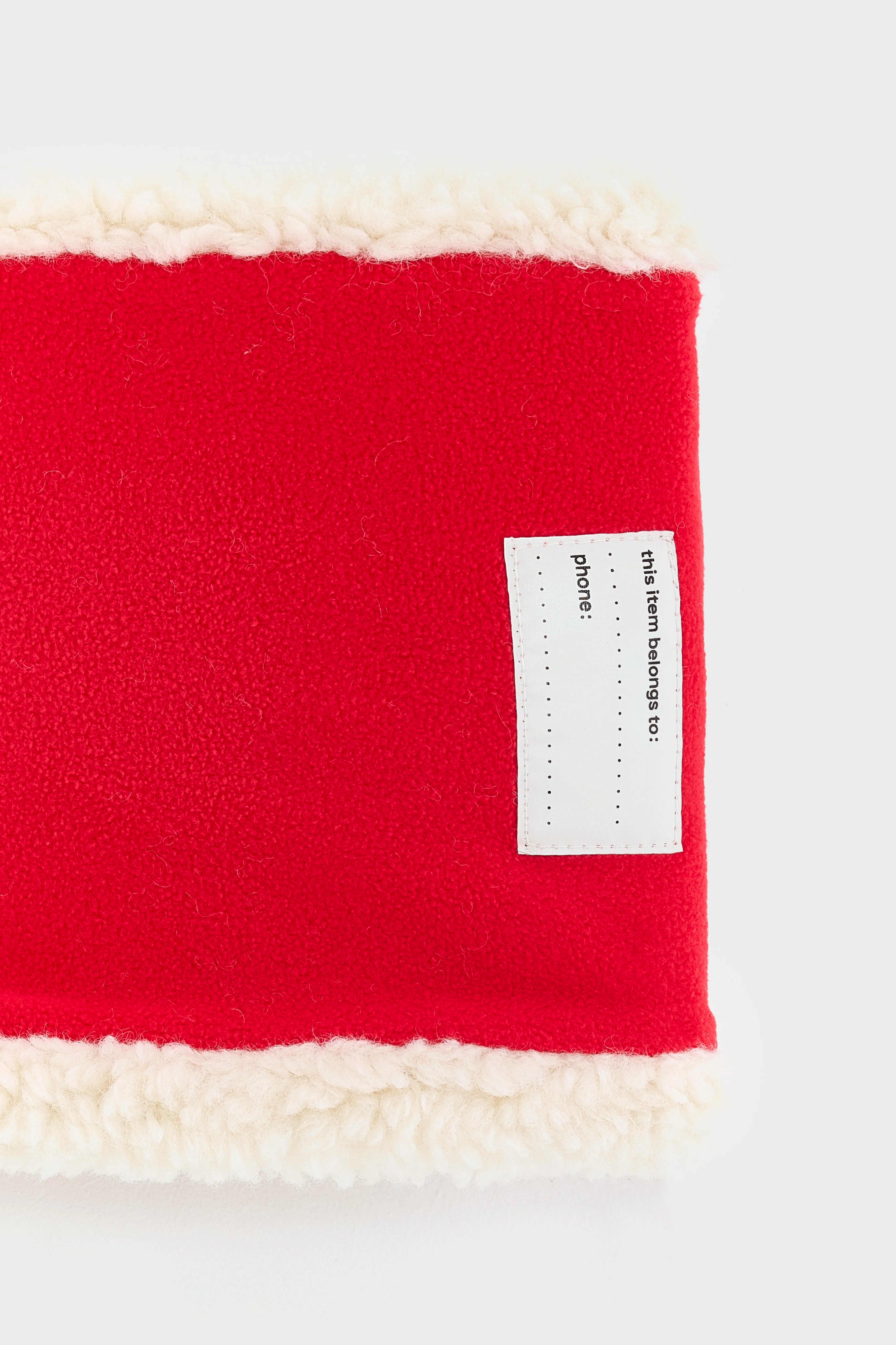 Jany Snood - Ecru / Massai red For Girls | Bellerose