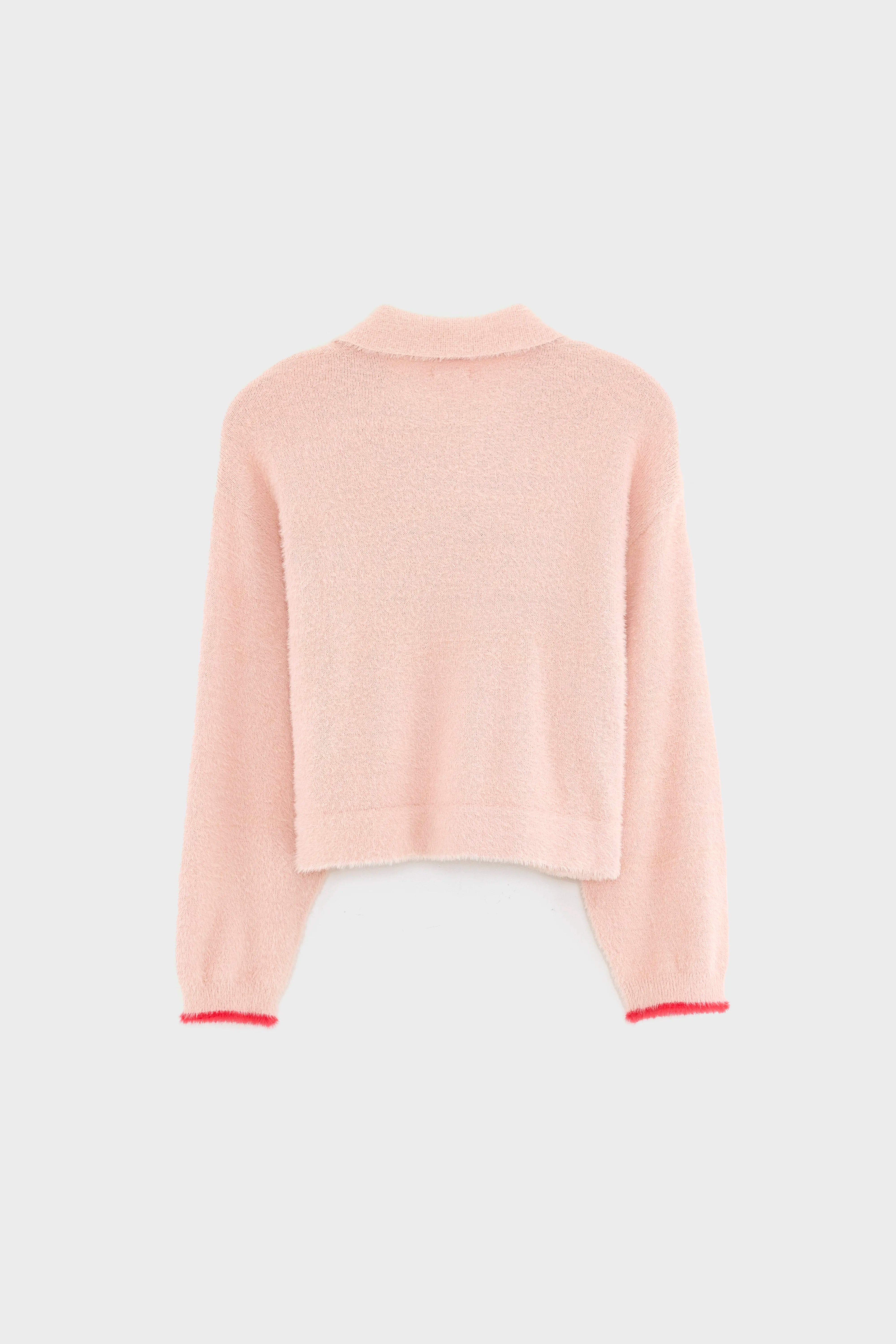 Golak Trui Met Polo Hals - Lipstick / Rosie Voor Meisjes | Bellerose