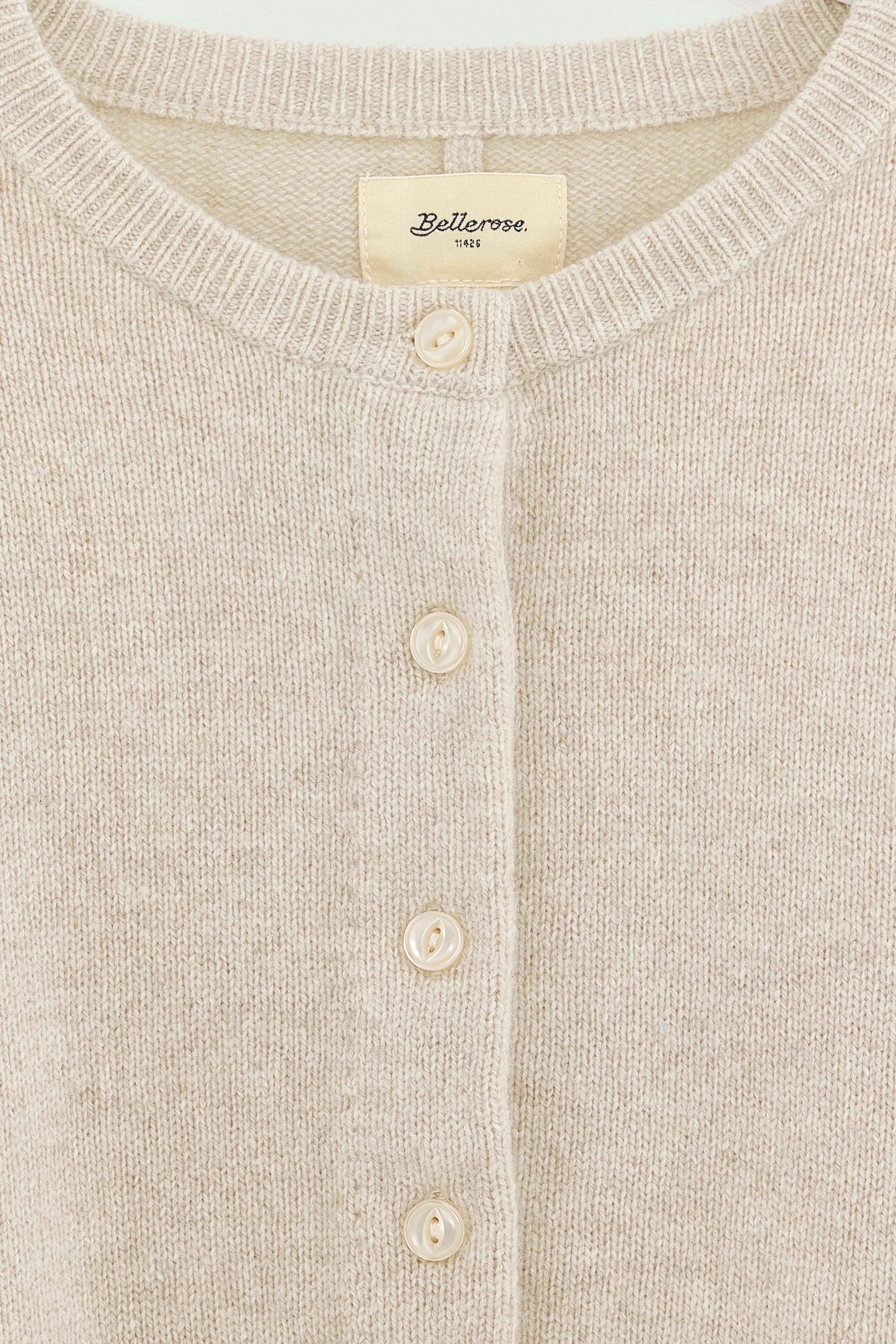 Gimer Relaxed Cardigan - Sugarcane For Girls | Bellerose