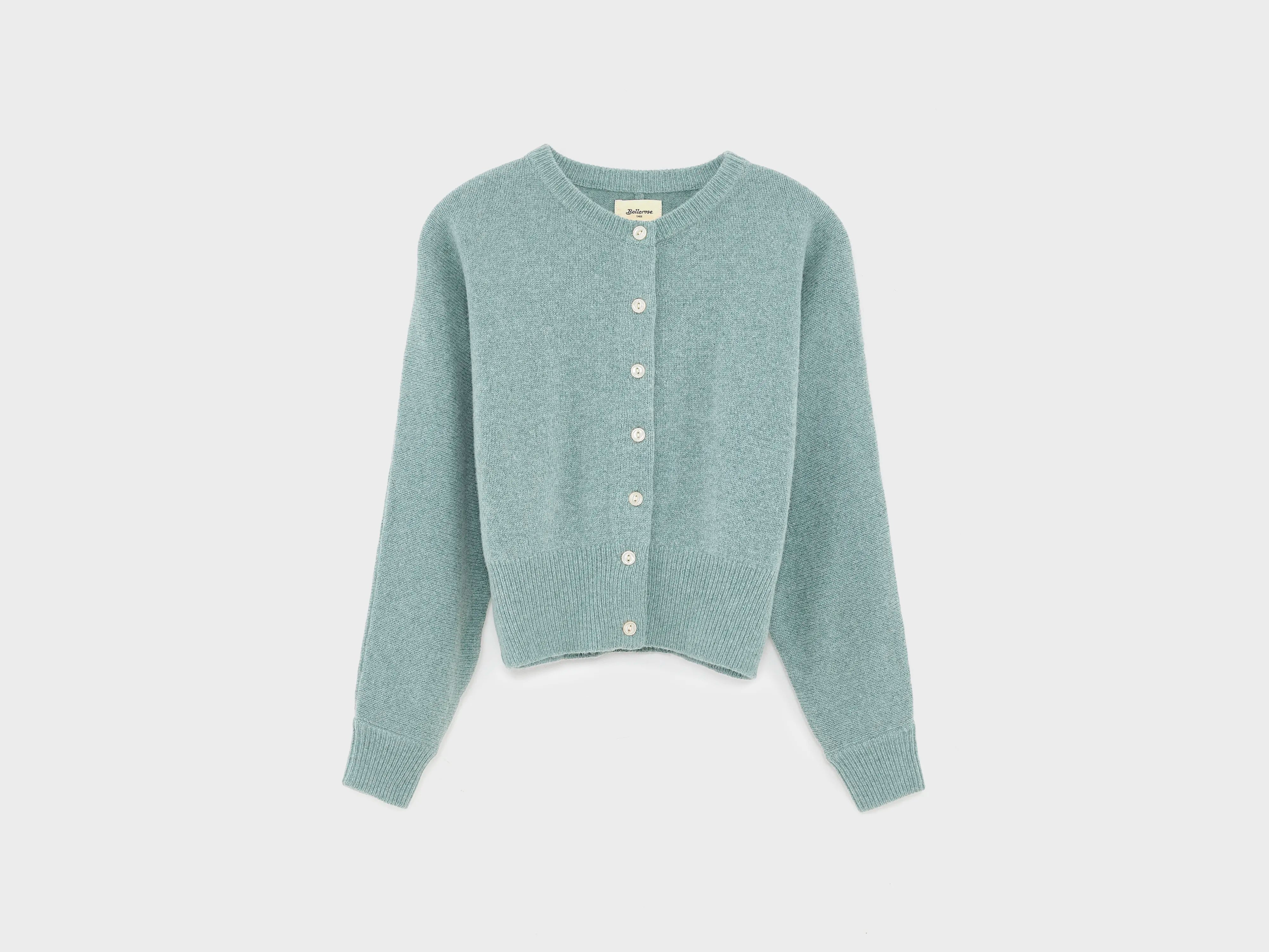 Gimer relaxte cardigan (252 / G / RAIN BLUE)