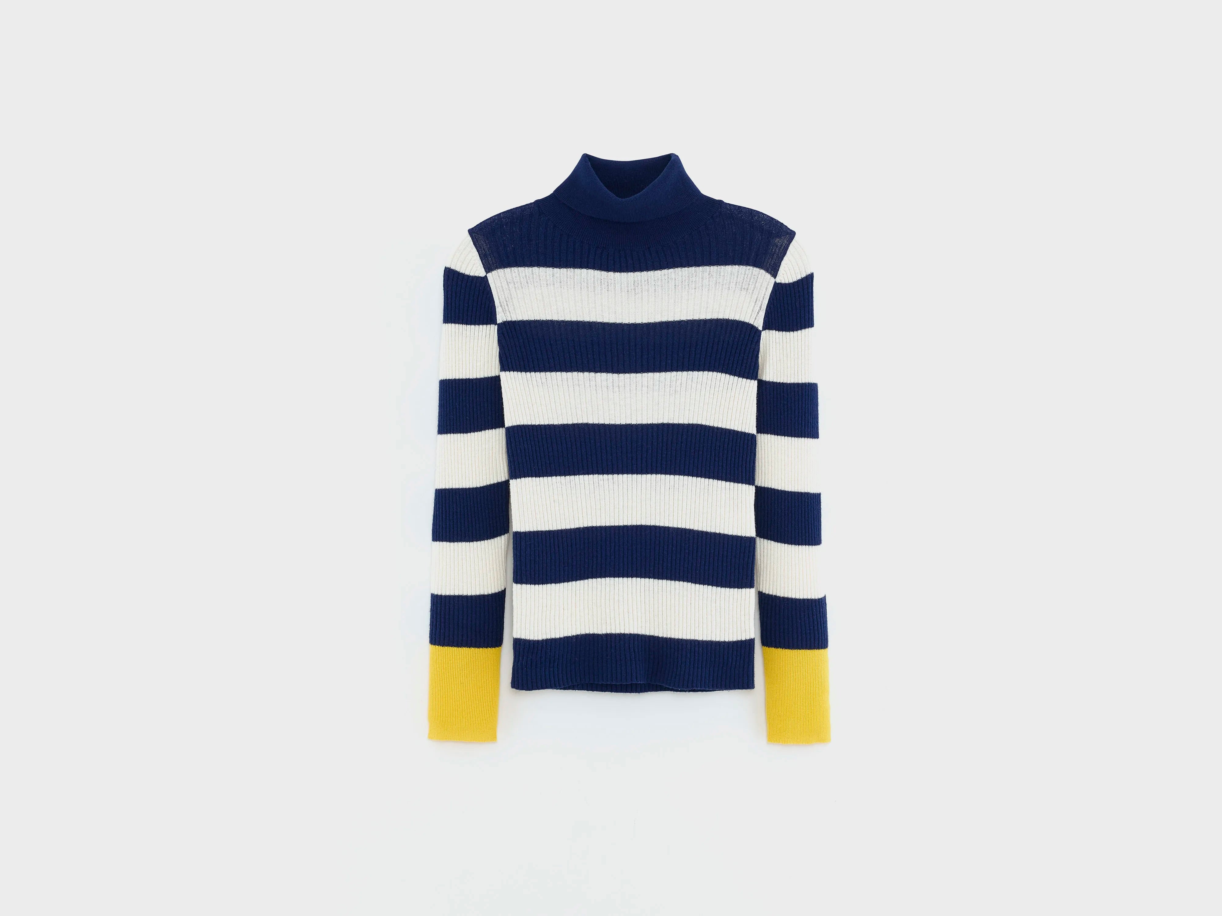 Gerzo turtle neck sweater (252 / G / STRIPE A)