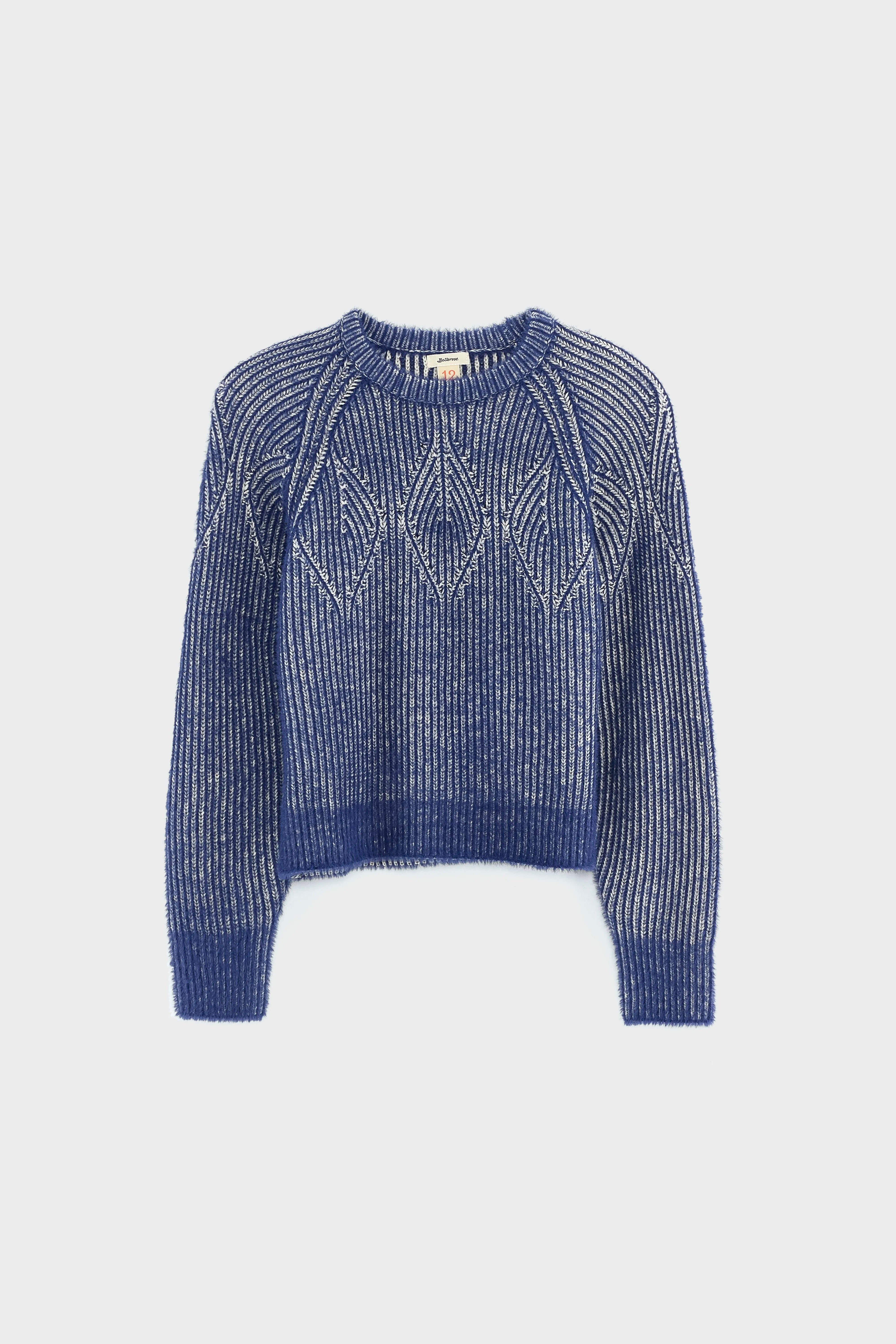 Geaf Fuzzy Trui - Ivory / Worker Voor Meisjes | Bellerose