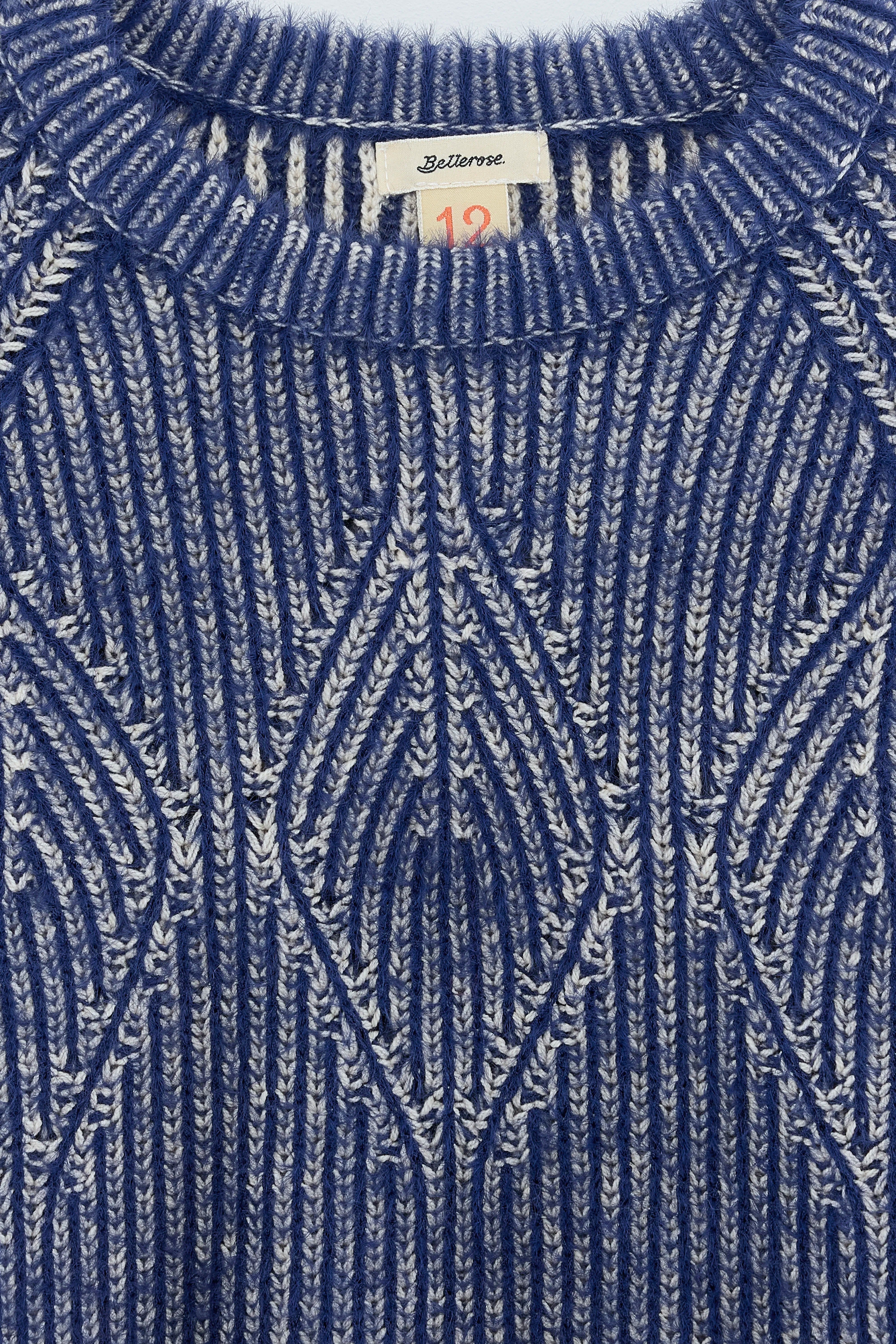 Geaf Fuzzy Sweater - Ivory / Worker For Girls | Bellerose