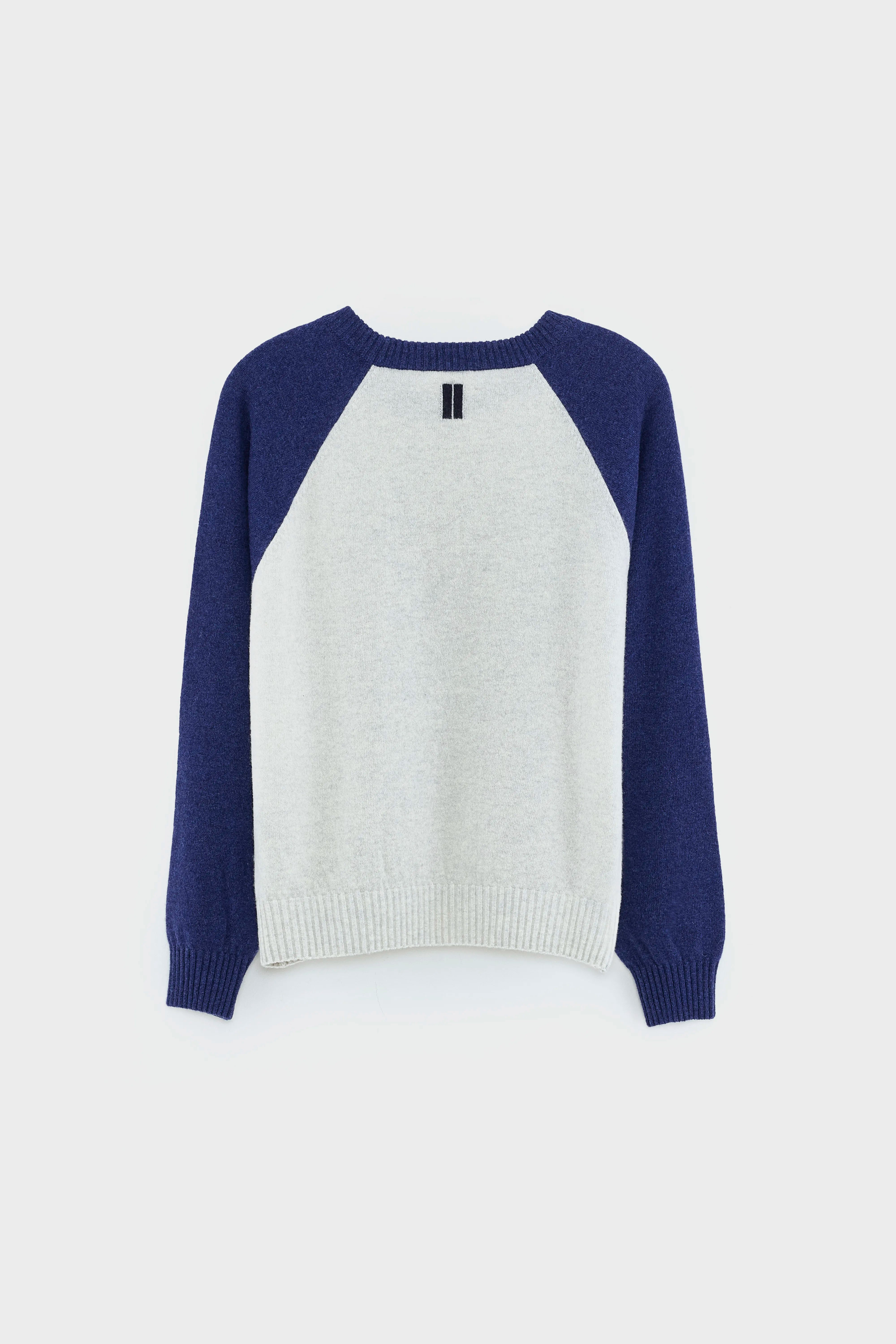 Laril Relaxte Trui - Navy / Odysee / Oyster Voor Jongens | Bellerose