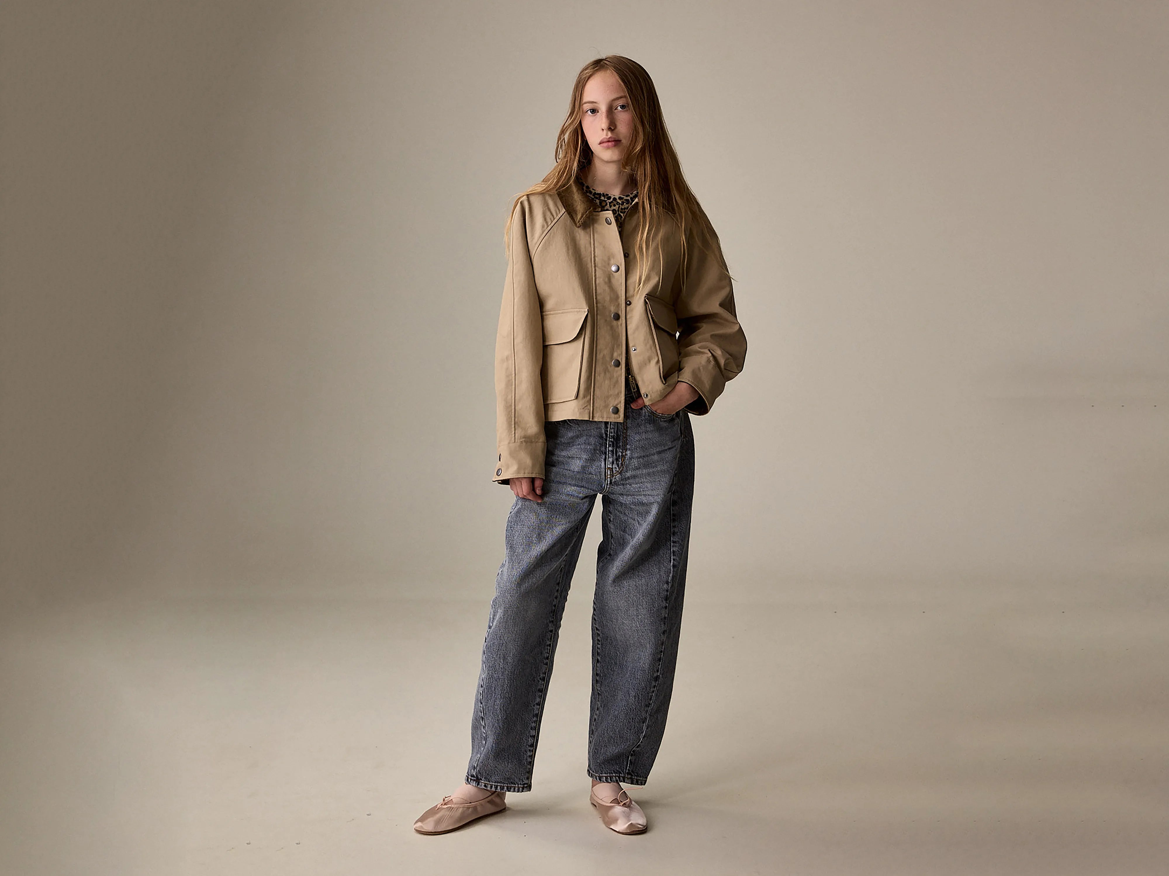 Parady balloon jeans (261 / G / VINTAGE BLUE)