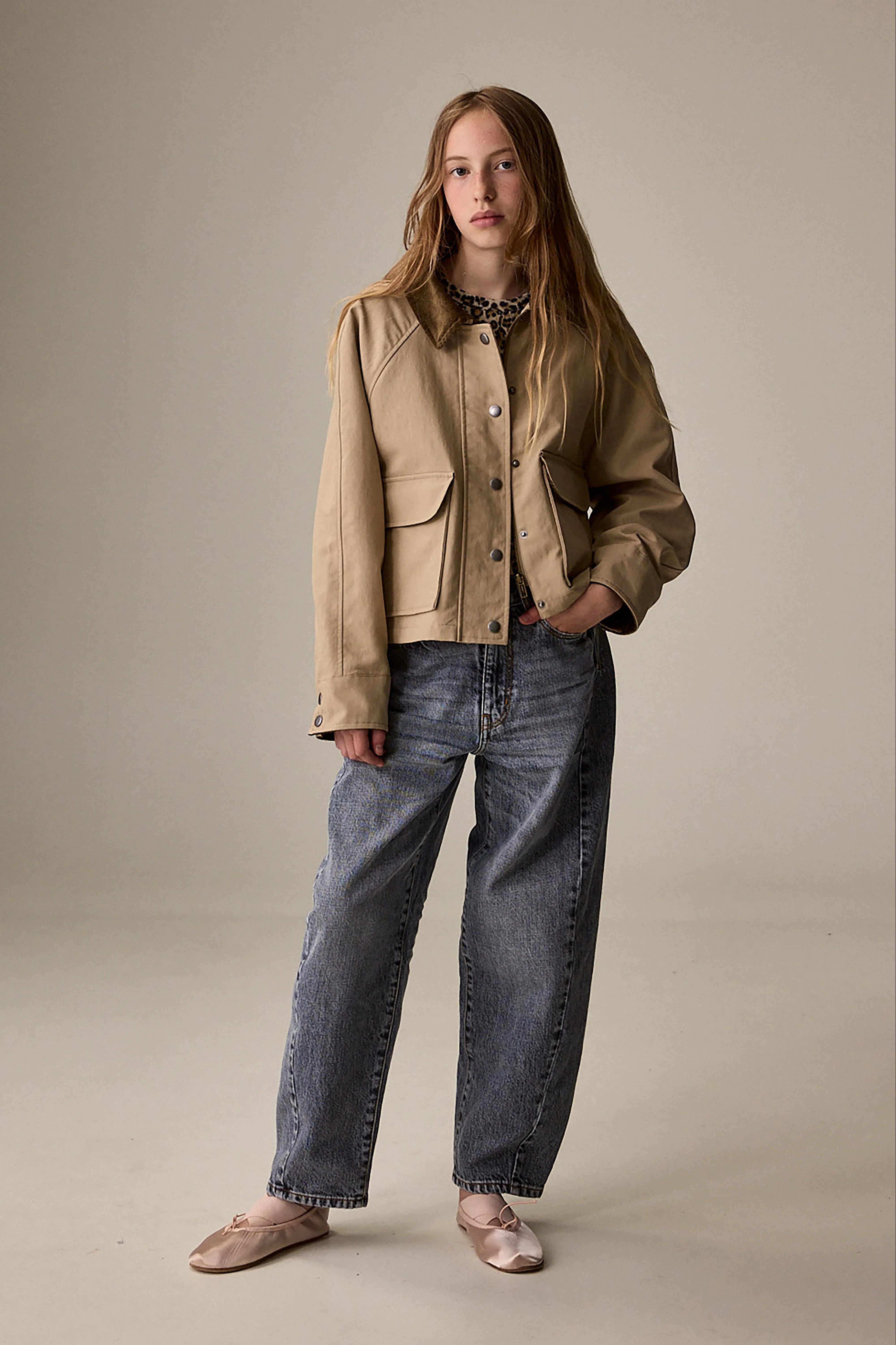 Parady Balloon Jeans - Vintage blue Voor Meisjes | Bellerose