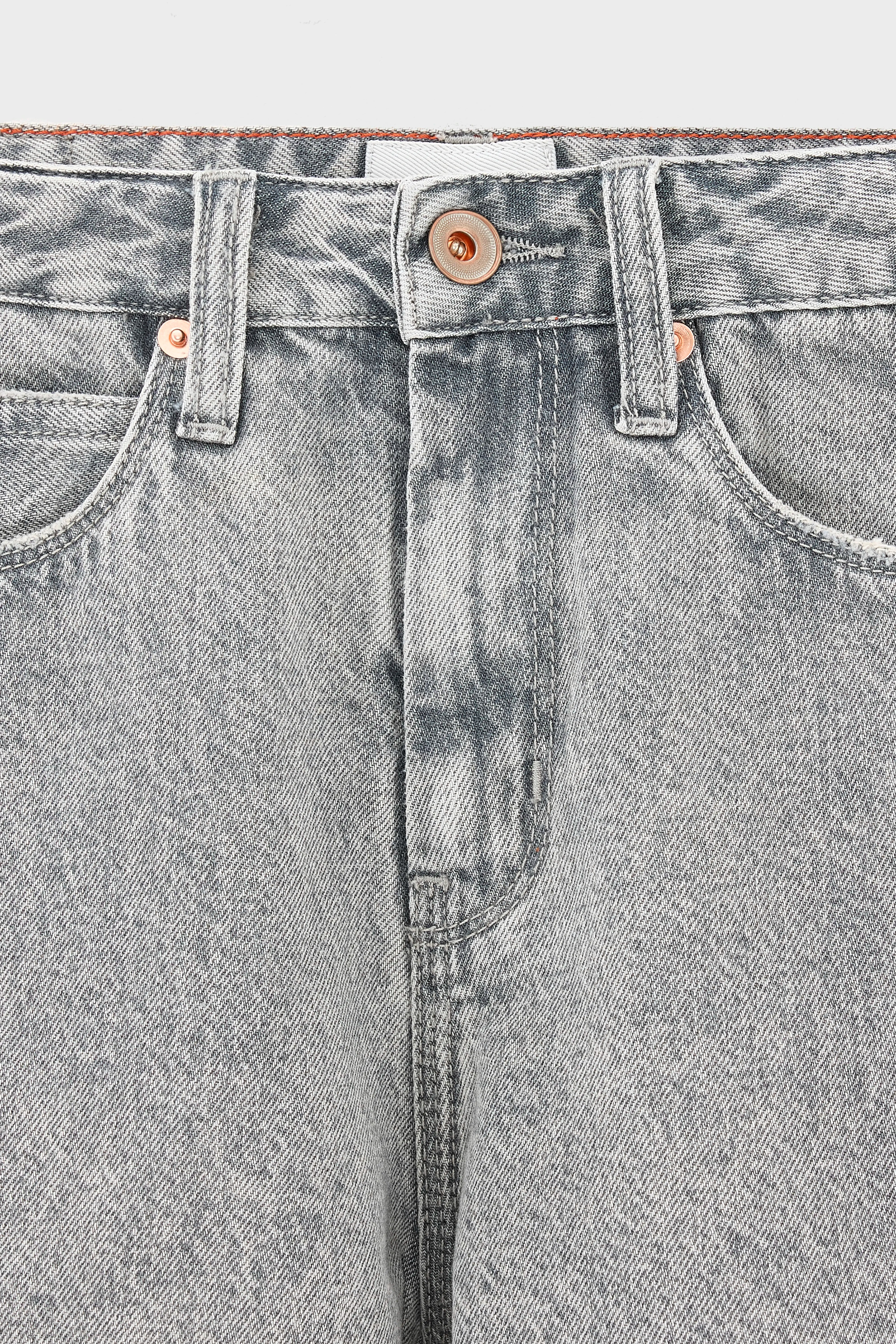 Peers denim shorts (261 / B / DIRTY GREY)