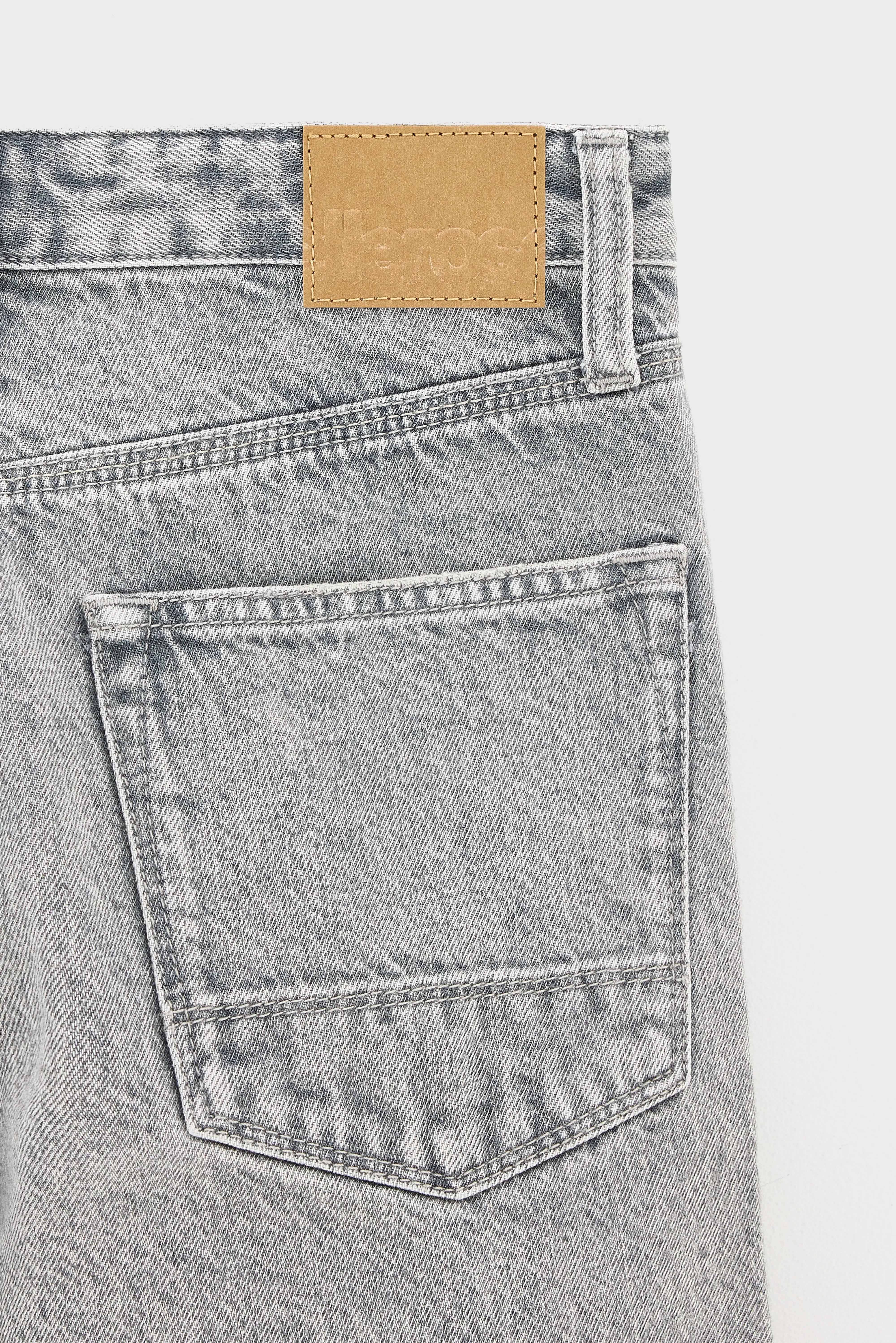 Peers denim shorts (261 / B / DIRTY GREY)