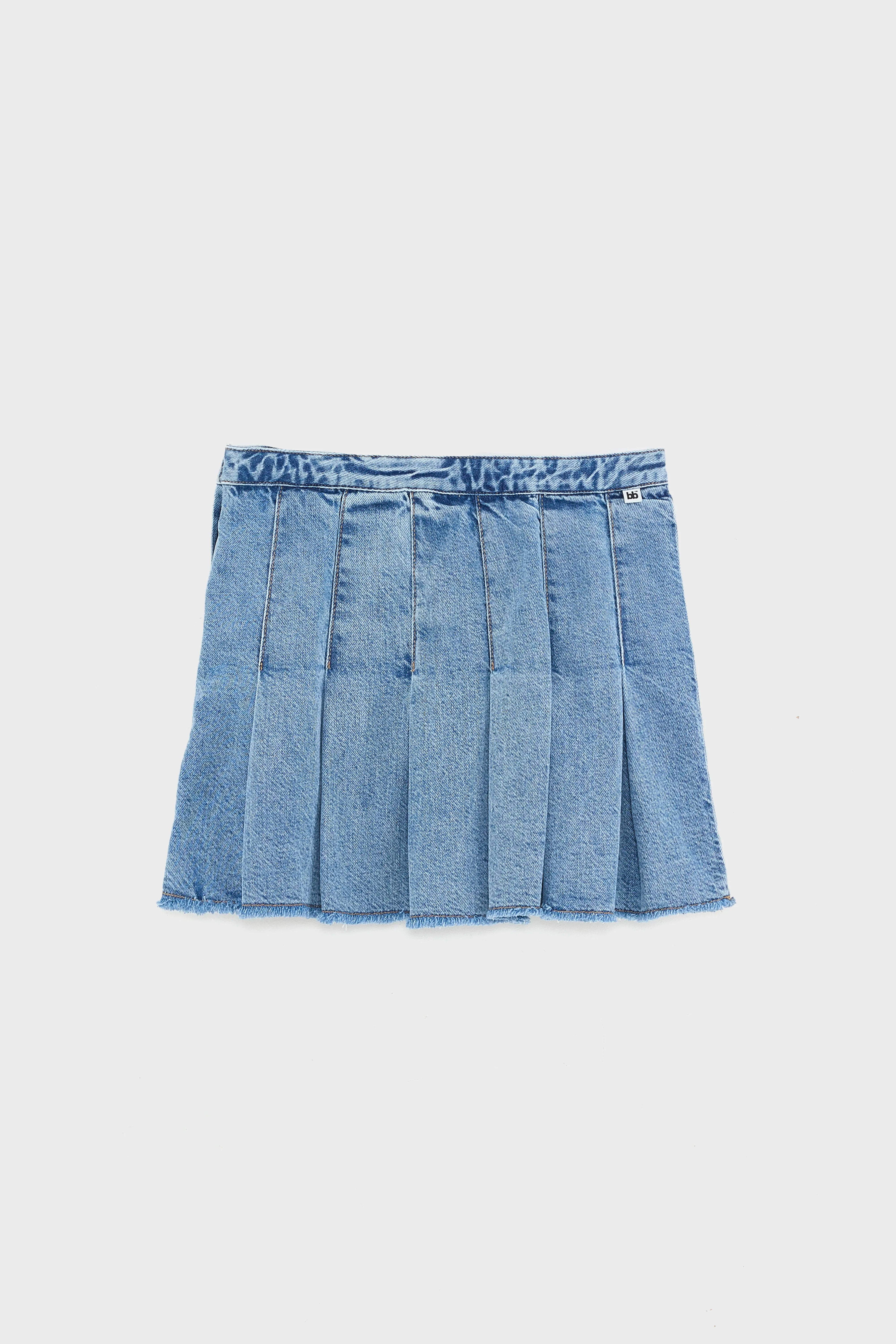 Paraph denim minirok (261 / G / LT BLUE BLEACH)