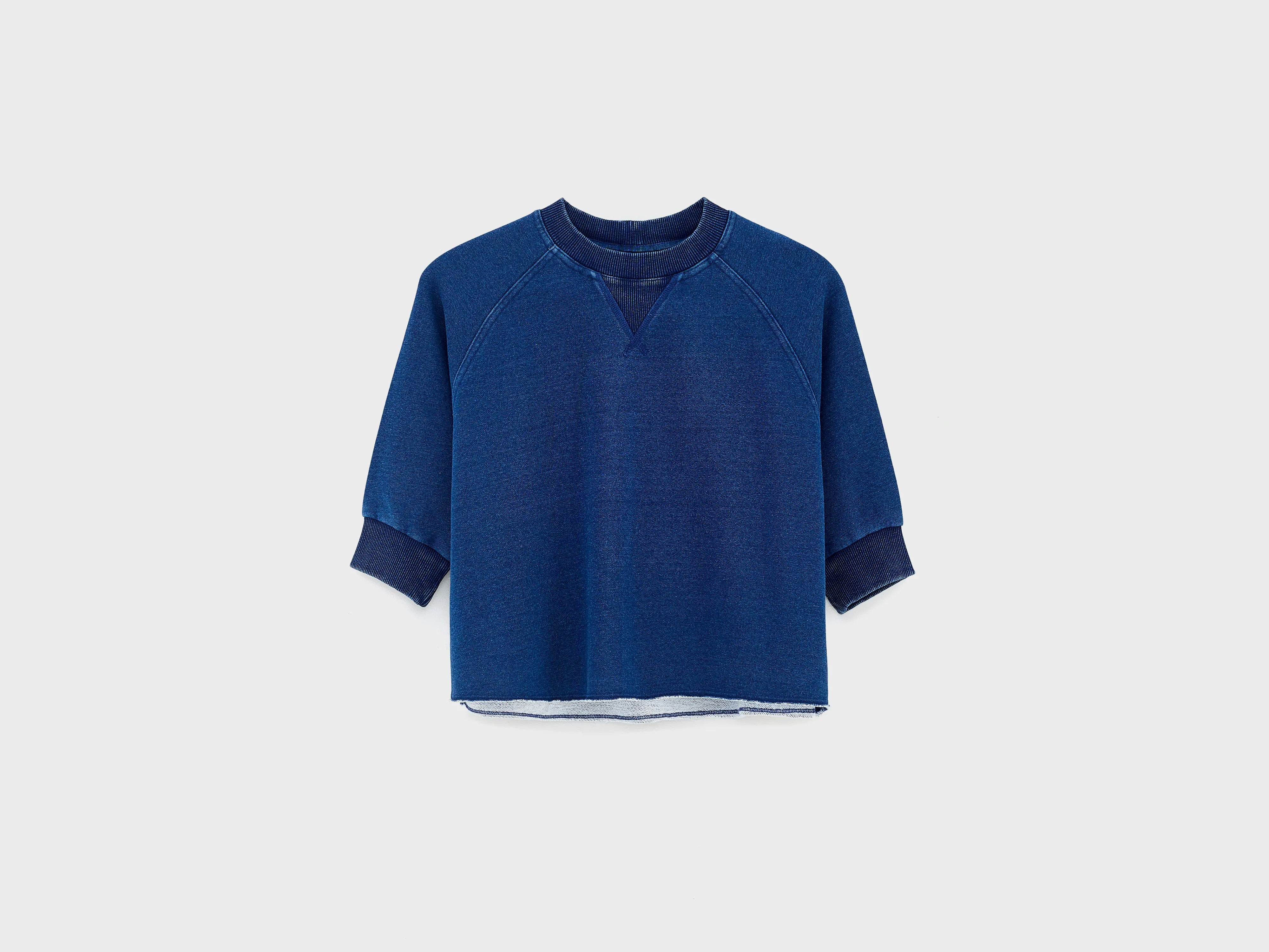 Fabini short-sleeve sweatshirt (261 / G / INDIGO)