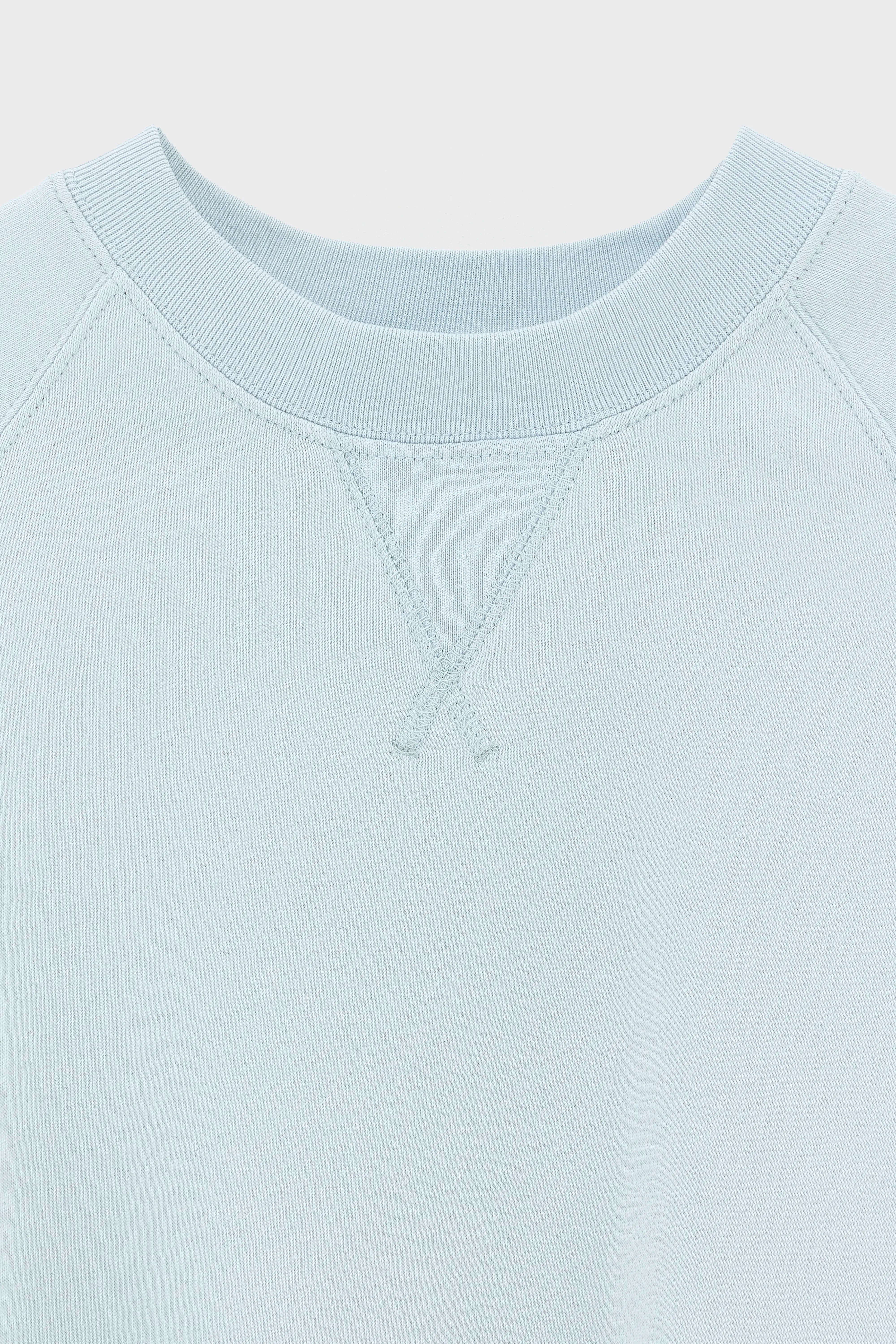 Fabini Sweatshirt Met Korte Mouwen - Aqua Voor Meisjes | Bellerose