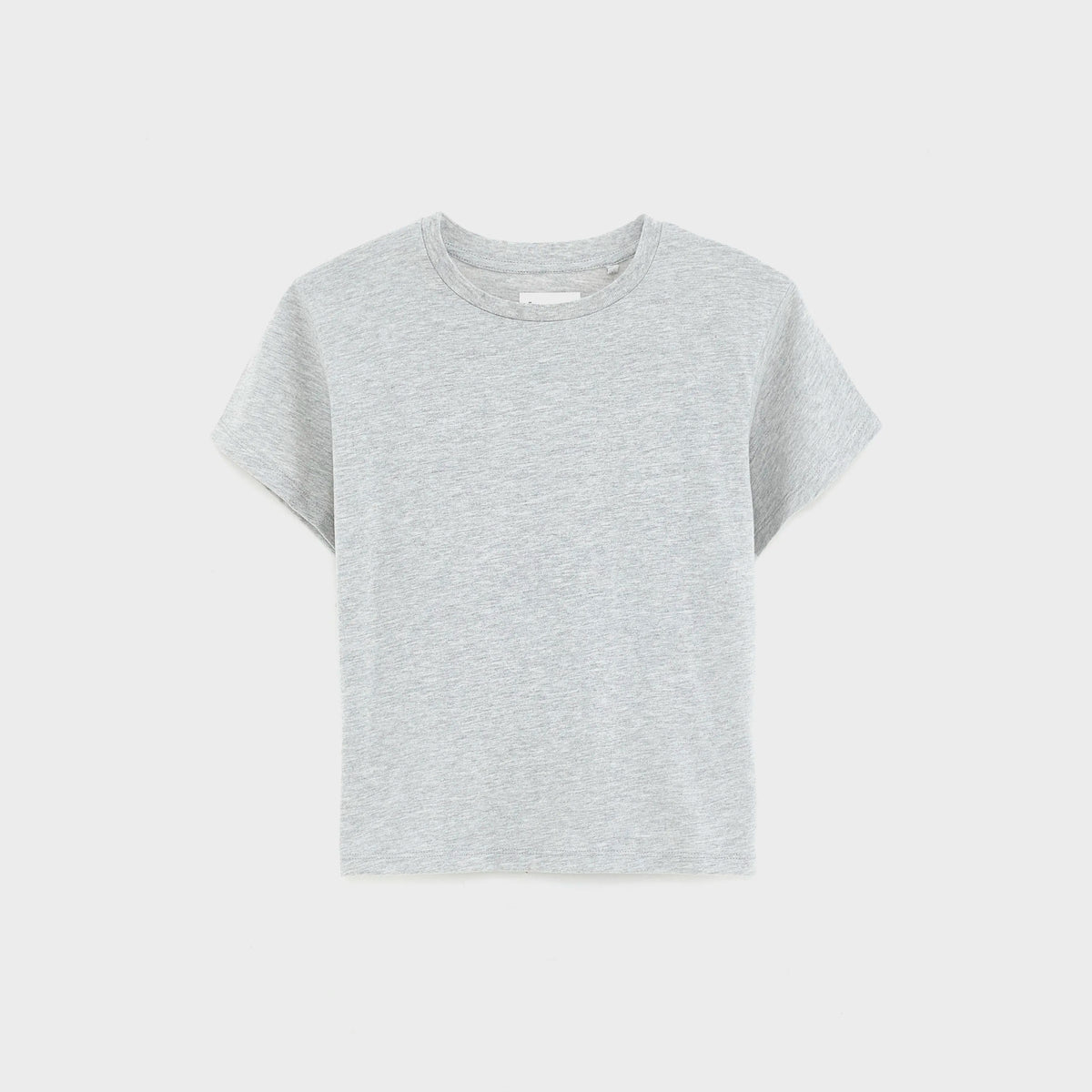 Heather grey cotton t-shirt - Girls | Bellerose