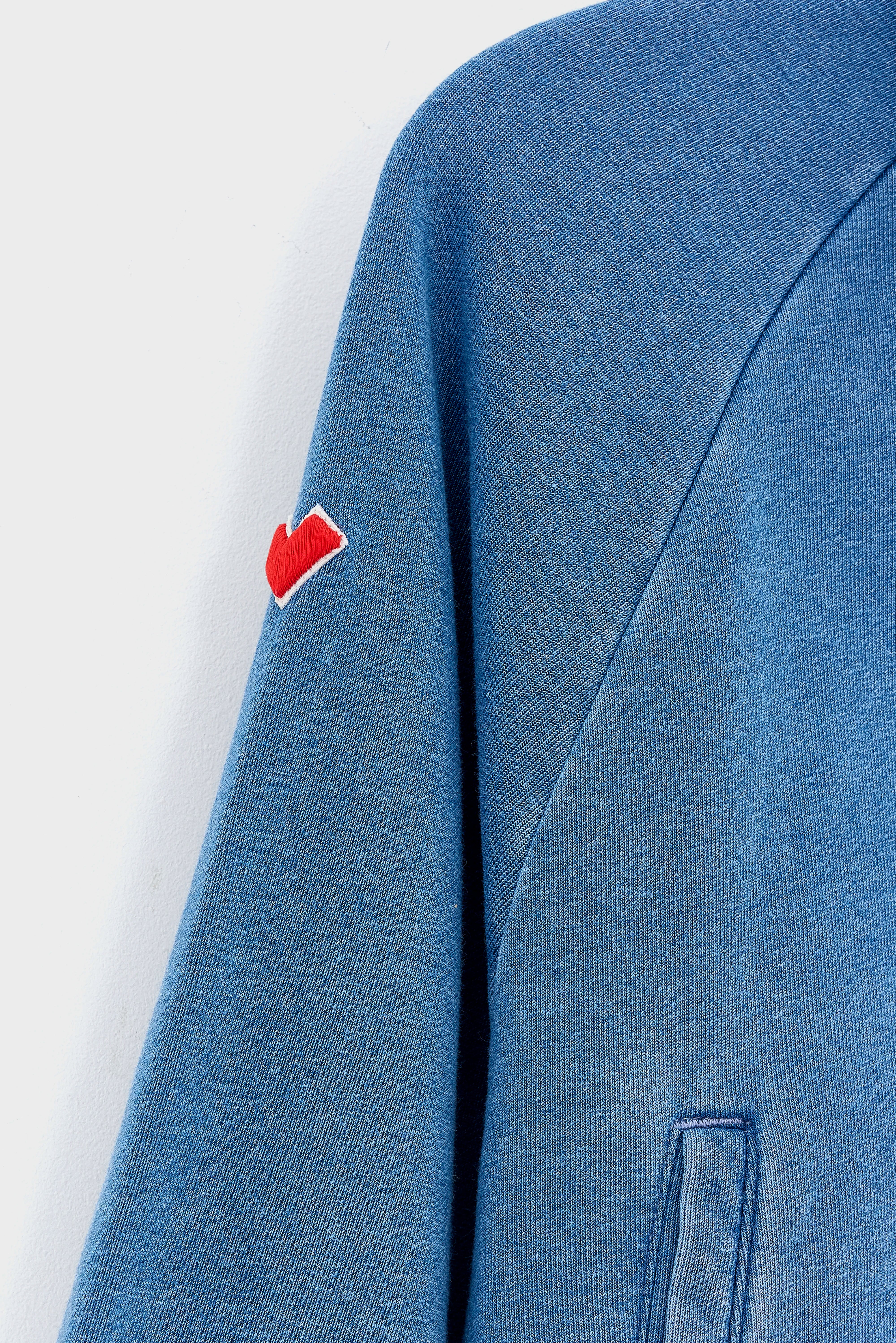 Sweatshirt Zippé Agness - Blue jeans Pour Fille | Bellerose