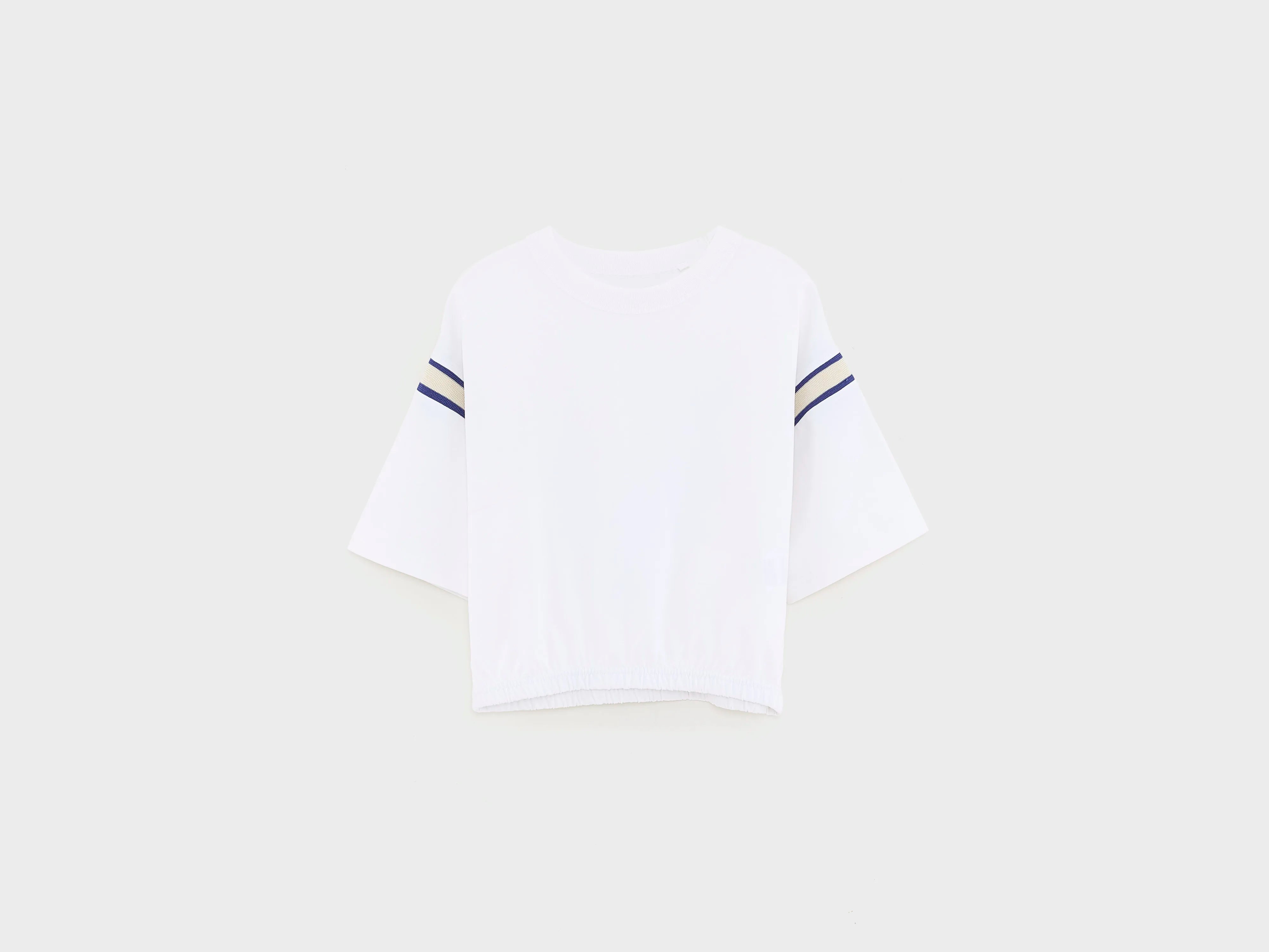 Casel cropped t-shirt (261 / G / WHITE)