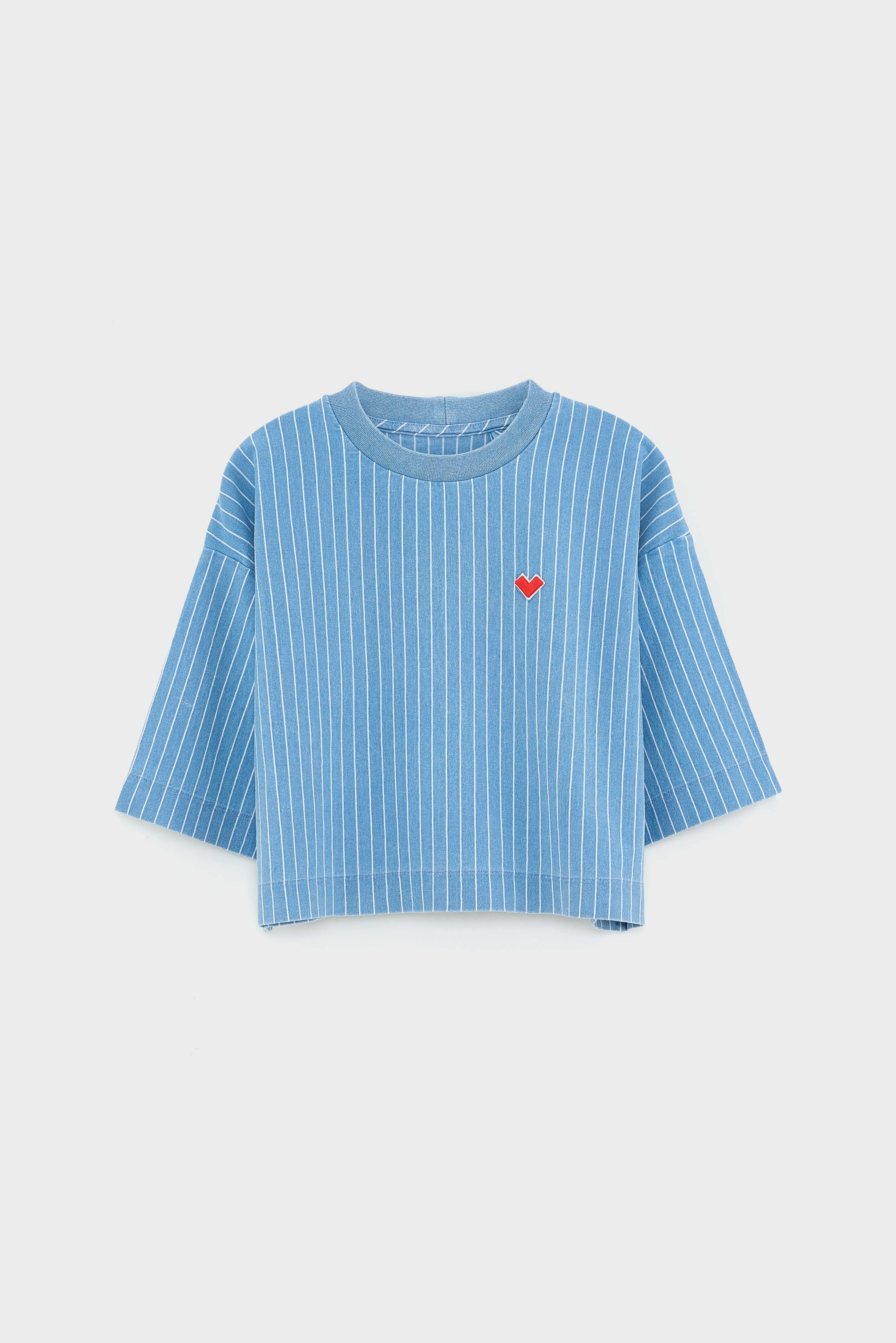 T-shirt Court Athan - Blue bonnet Pour Fille | Bellerose