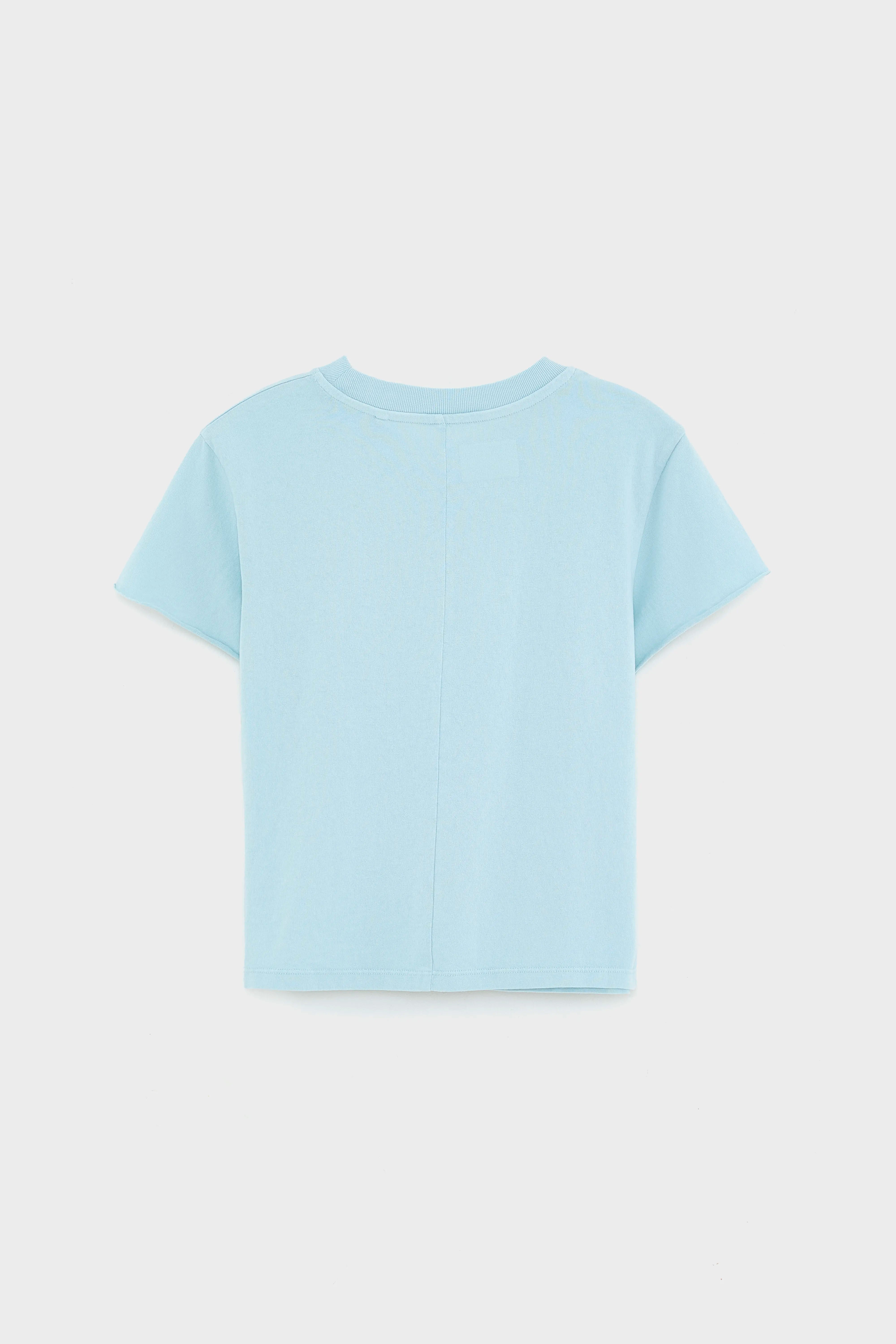 Venno T-shirt Met Korte Mouwen - Aqua Voor Meisjes | Bellerose