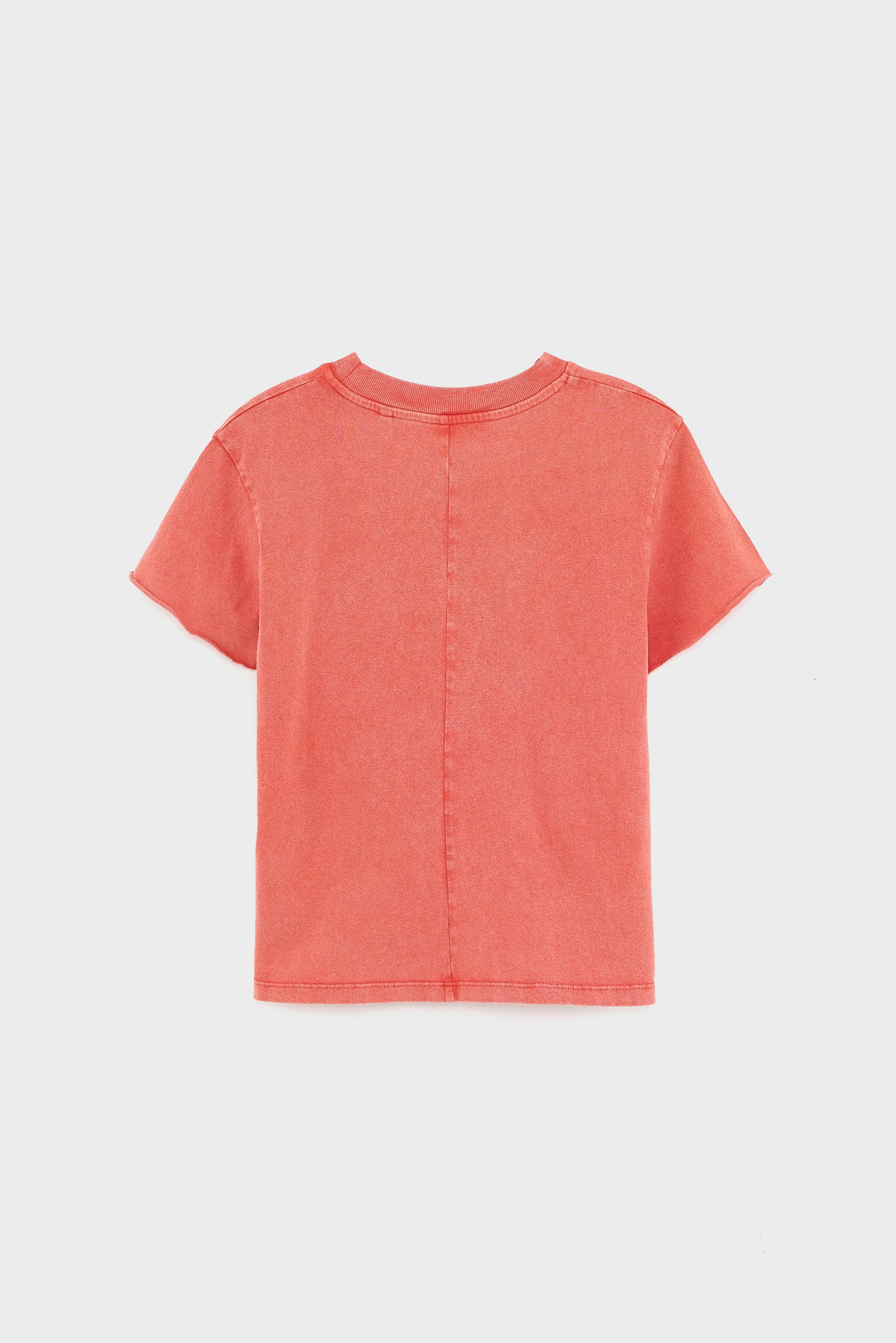 Venno T-shirt Met Korte Mouwen - Massai red Voor Meisjes | Bellerose