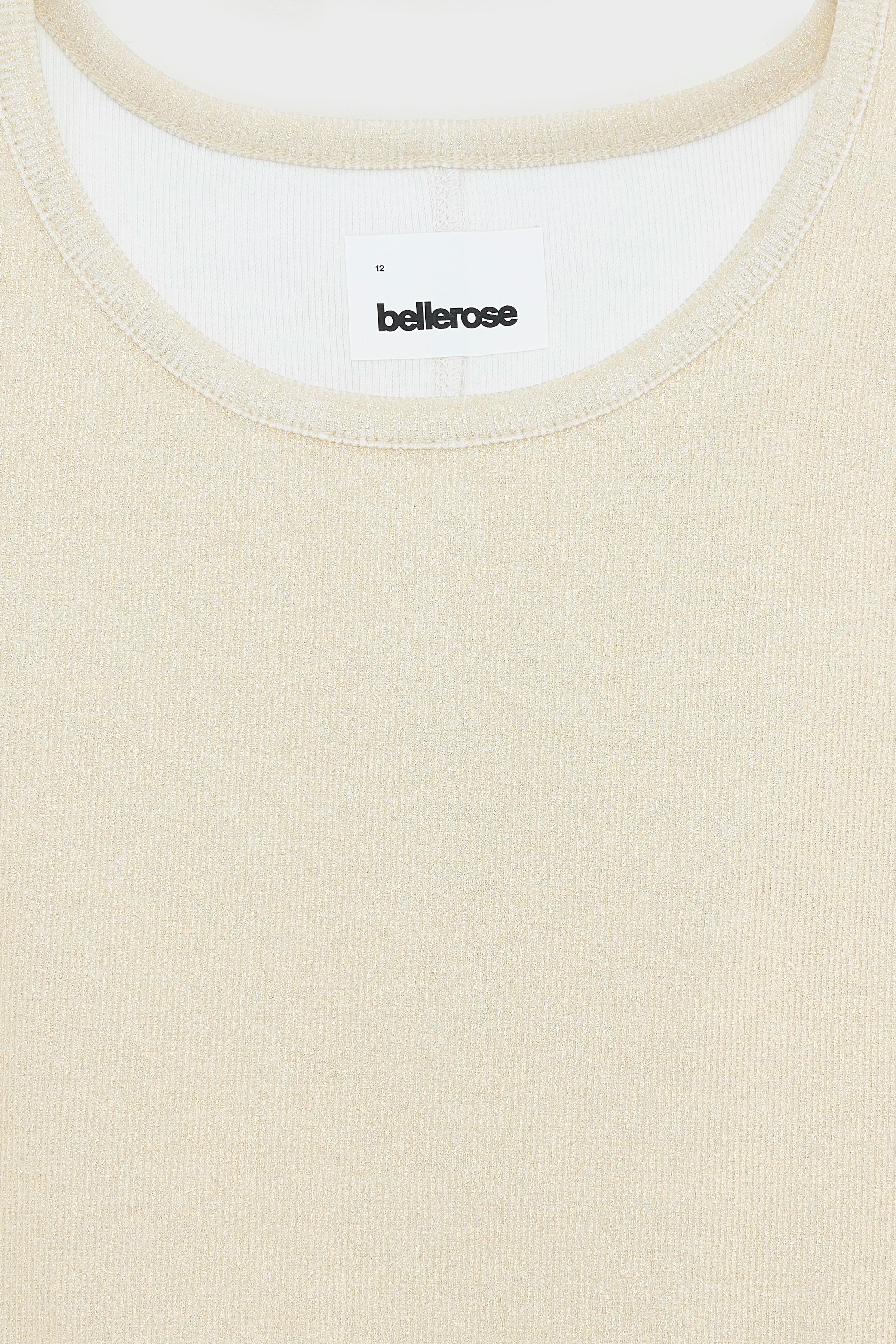 Fammy Slim Fit Tanktop - Gold Voor Meisjes | Bellerose