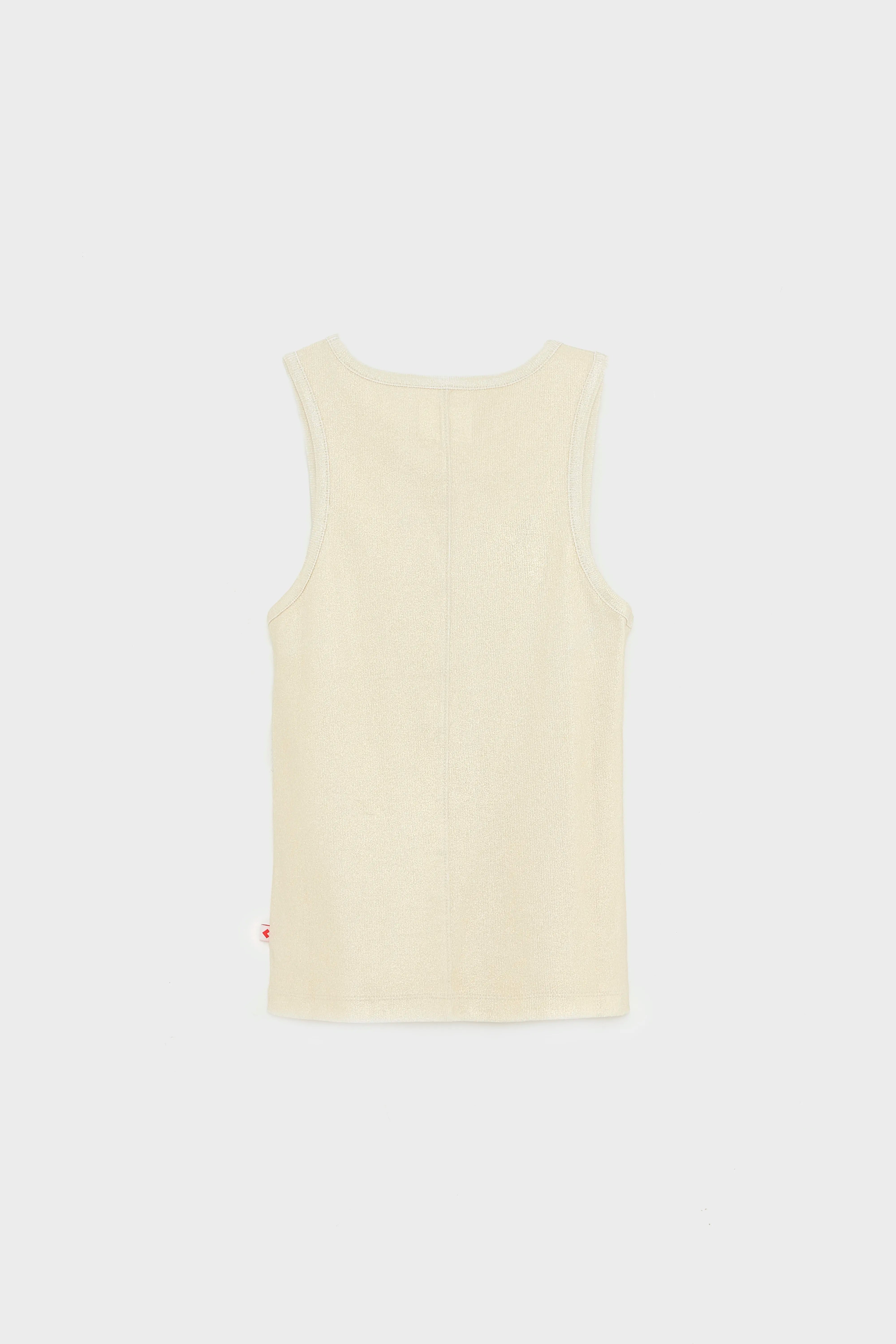 Fammy Slim Fit Tanktop - Gold Voor Meisjes | Bellerose